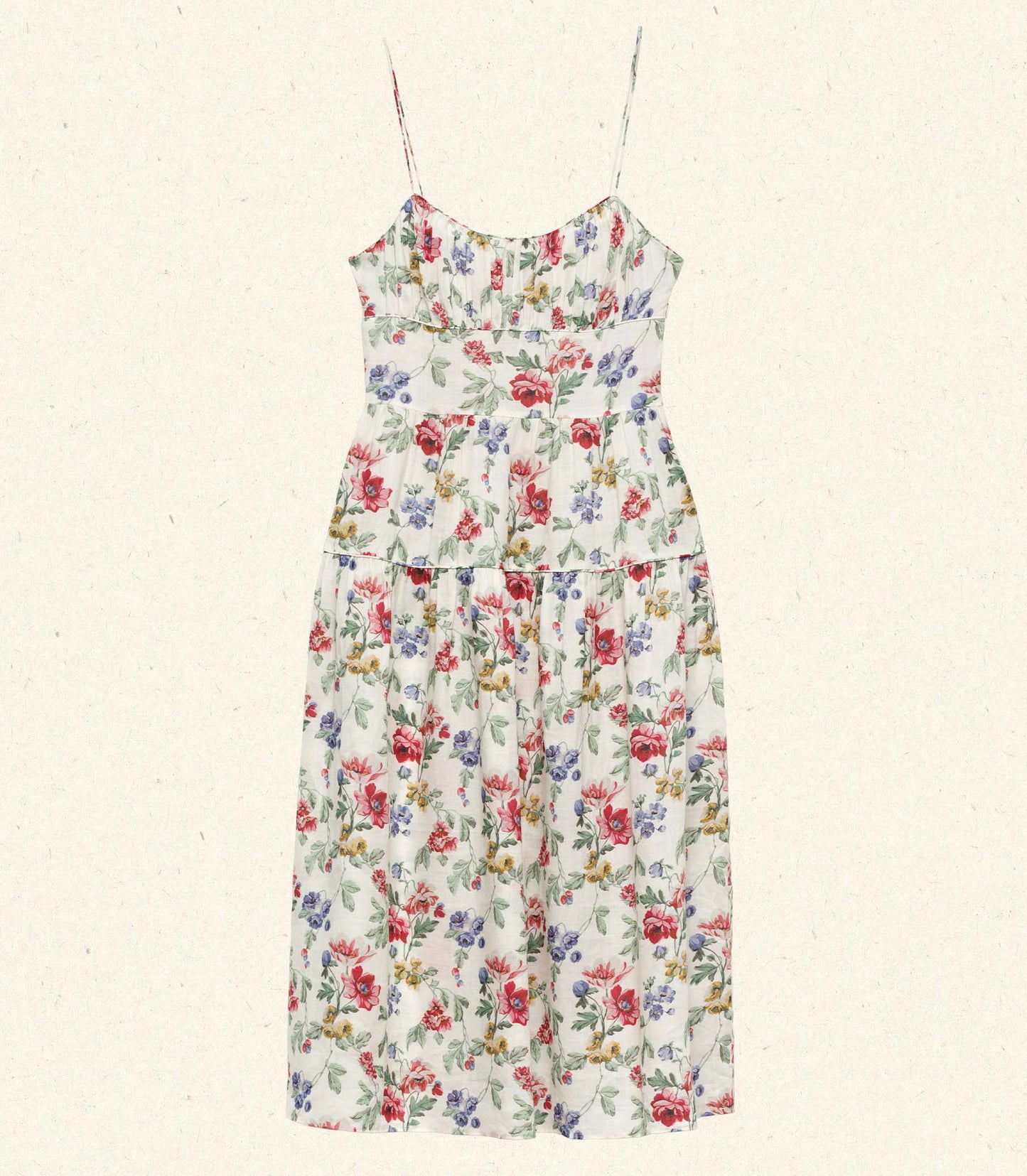 HMD -- BENOIT DRESS -- IVORY WILD ROSE