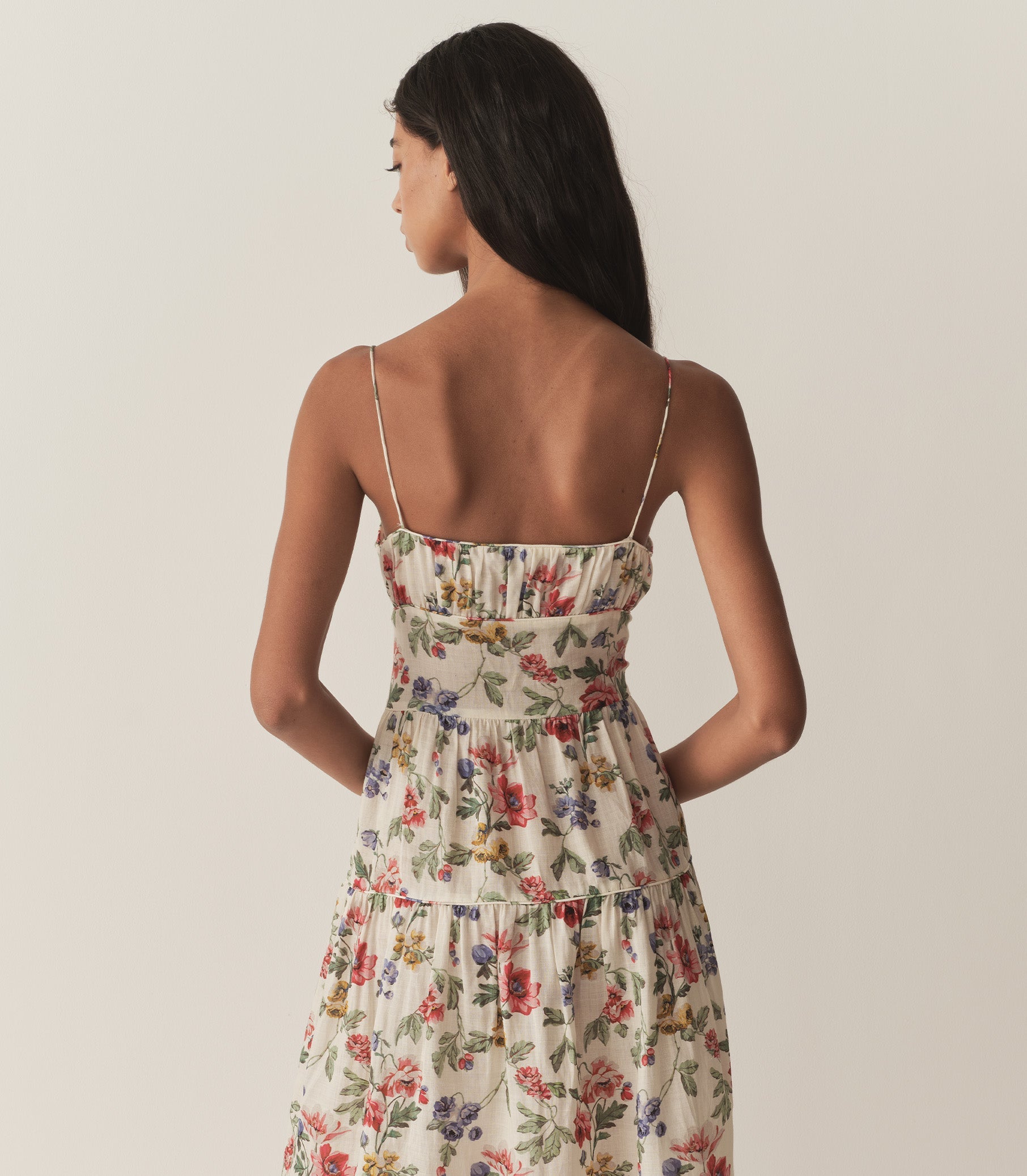 HMD -- BENOIT DRESS -- IVORY WILD ROSE view 3
