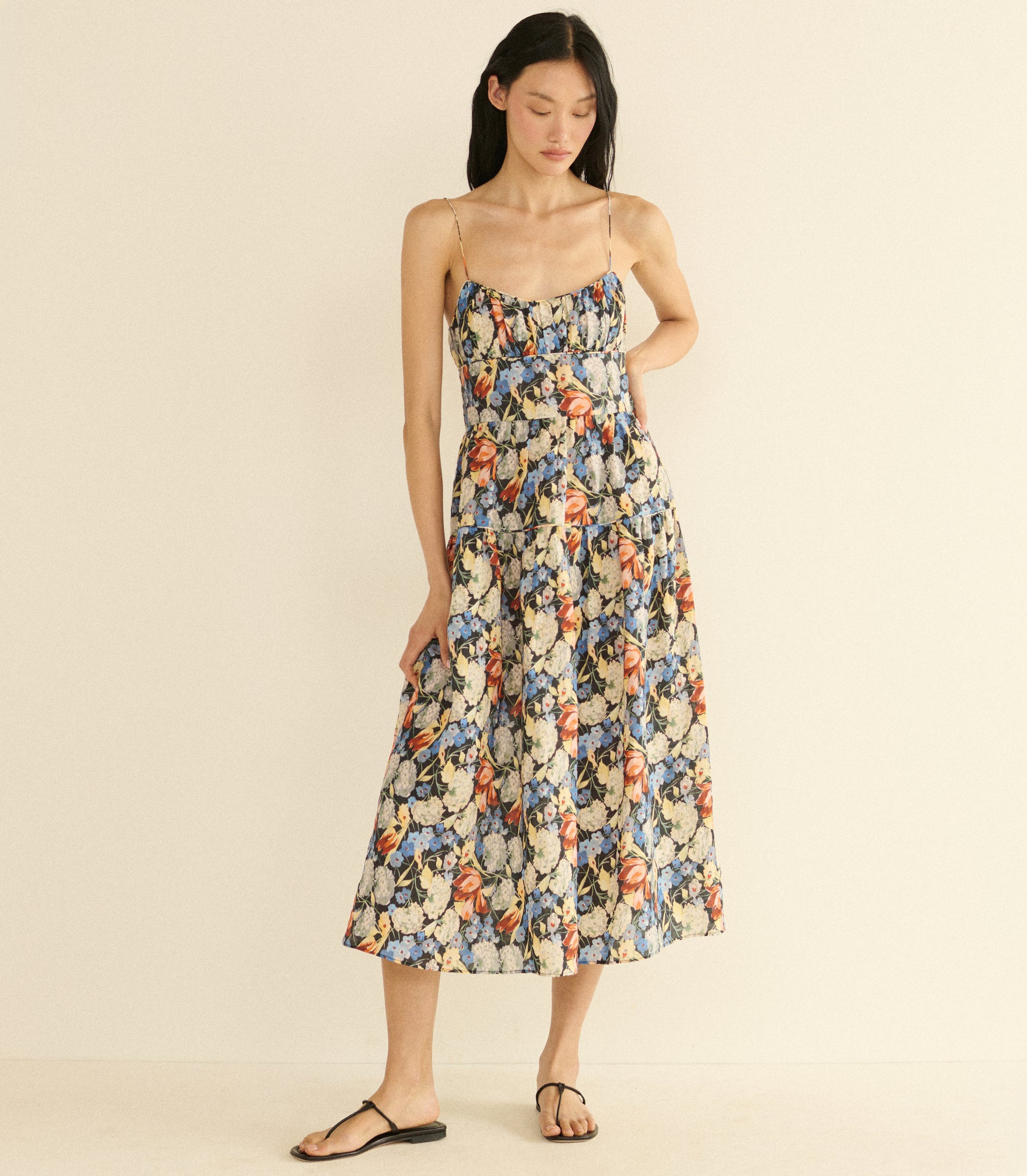 BENOIT DRESS -- PETIT JARDIN DE VILLANDRY view 2

