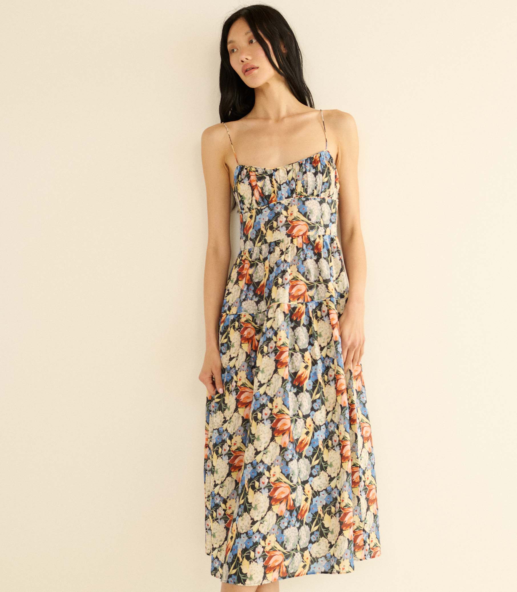 BENOIT DRESS -- PETIT JARDIN DE VILLANDRY view 3
