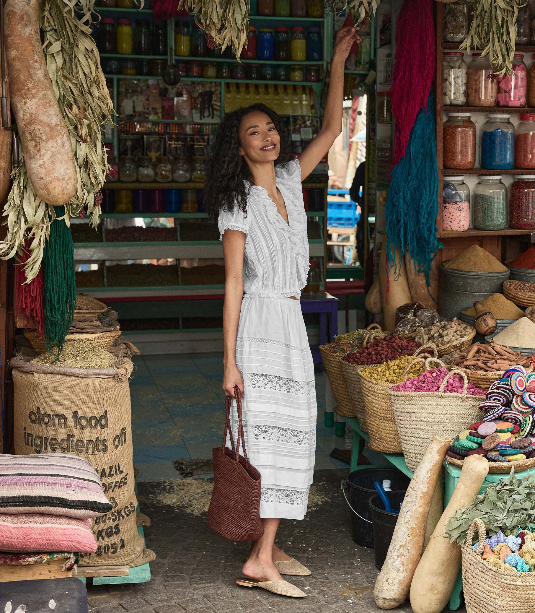 SIDRA SKIRT -- SALT view 2
