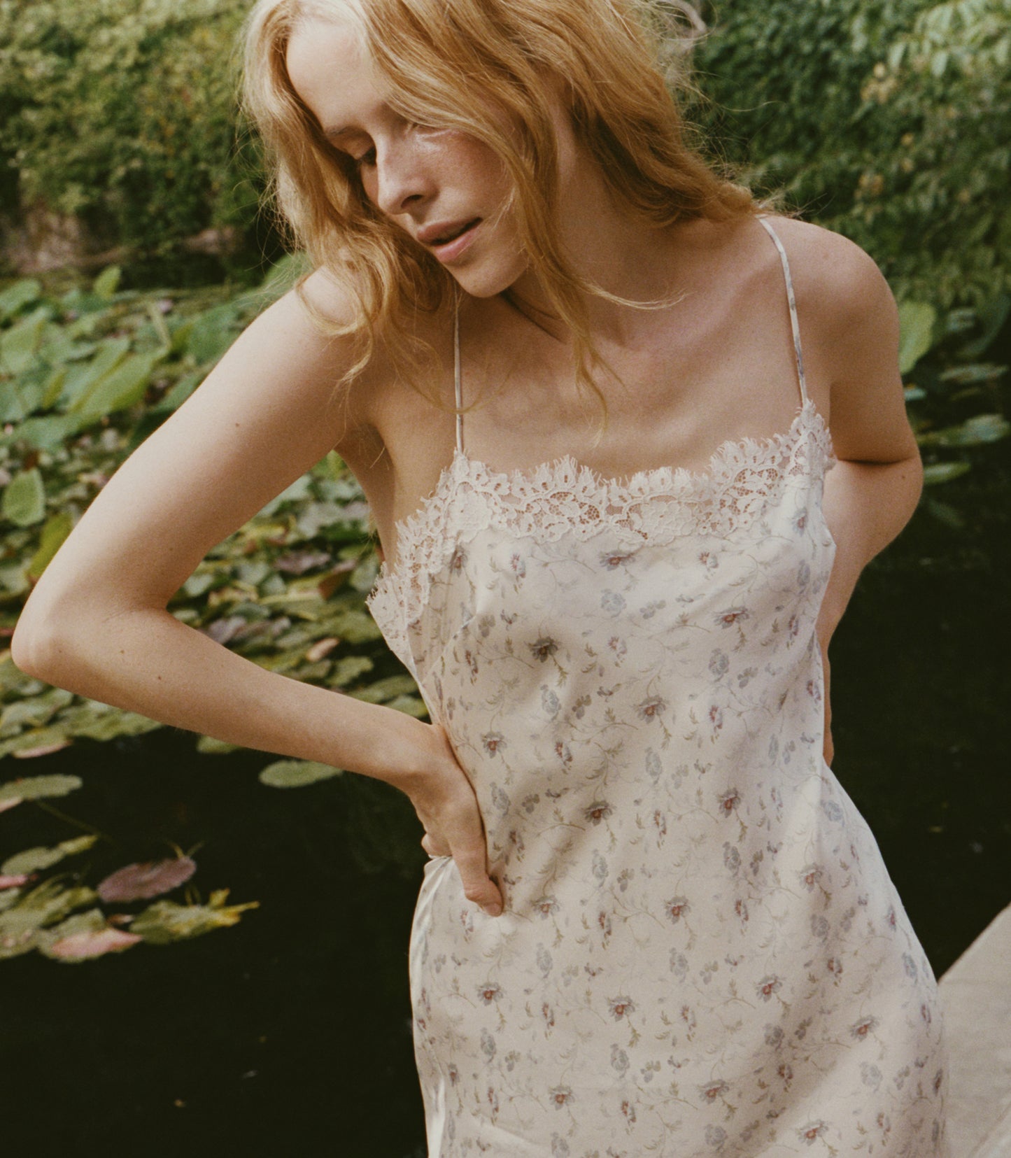 BETHILDE DRESS -- CAMELLIA BLOOM