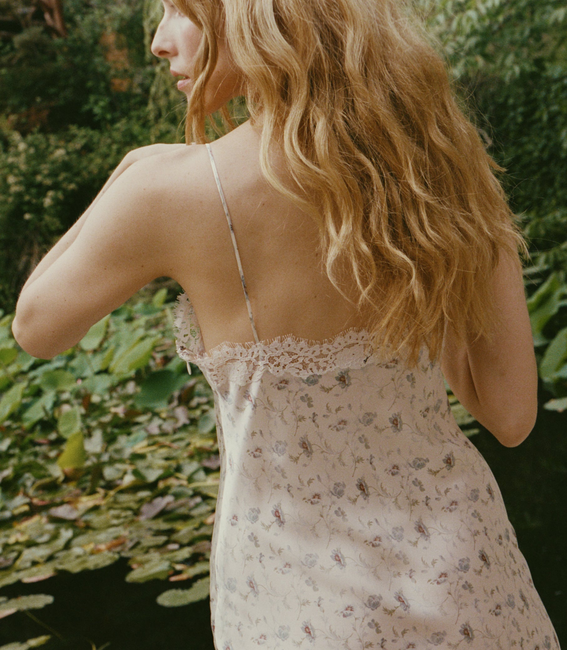 BETHILDE DRESS -- CAMELLIA BLOOM view 30
