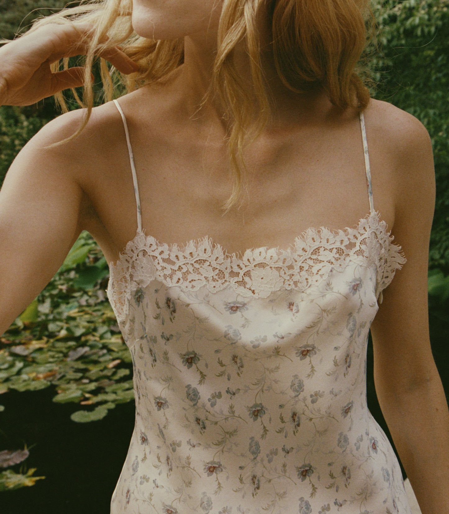 BETHILDE DRESS -- CAMELLIA BLOOM