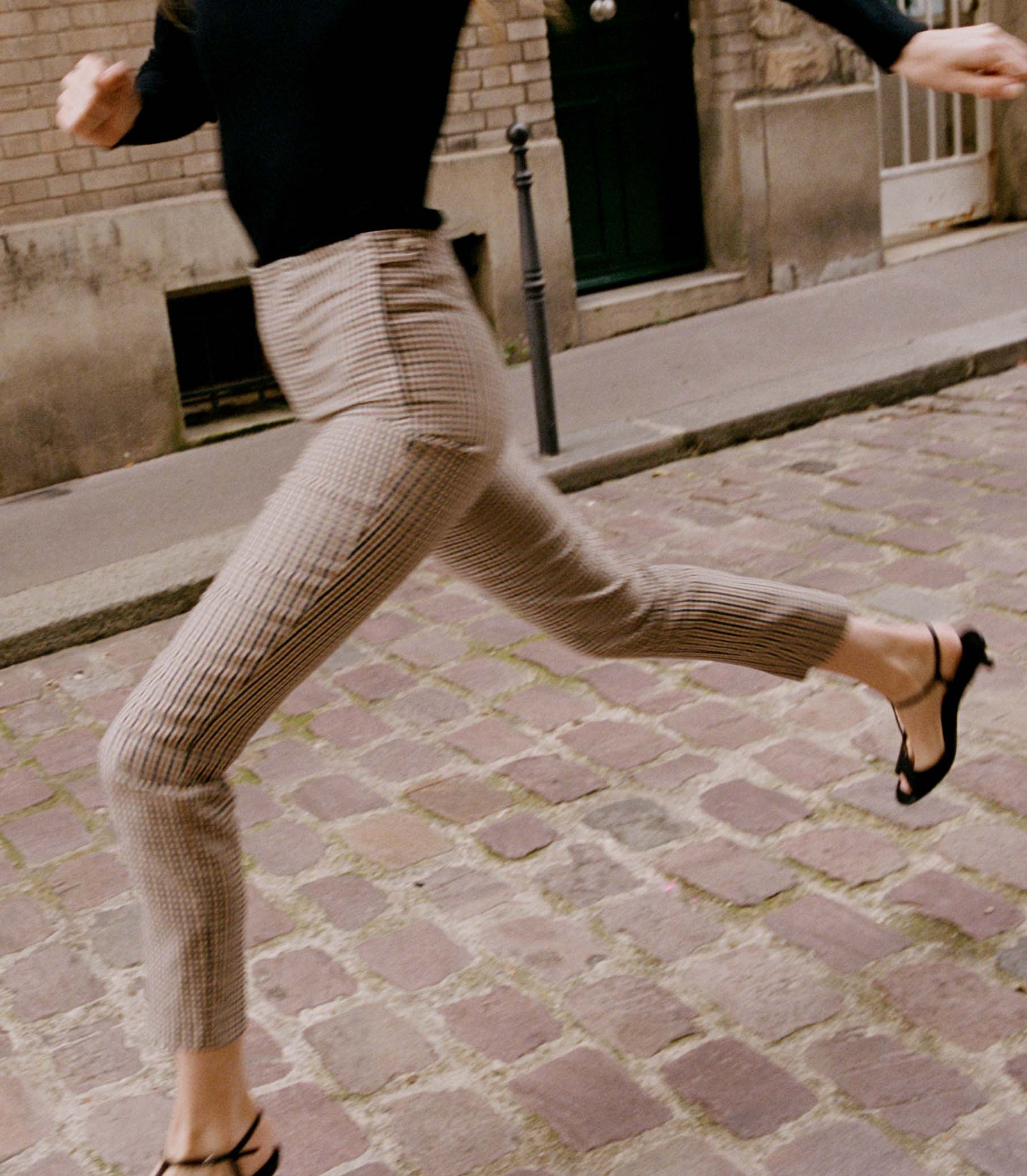 HMD -- BETTIE PANT -- BRIDGET CHECK view 6
