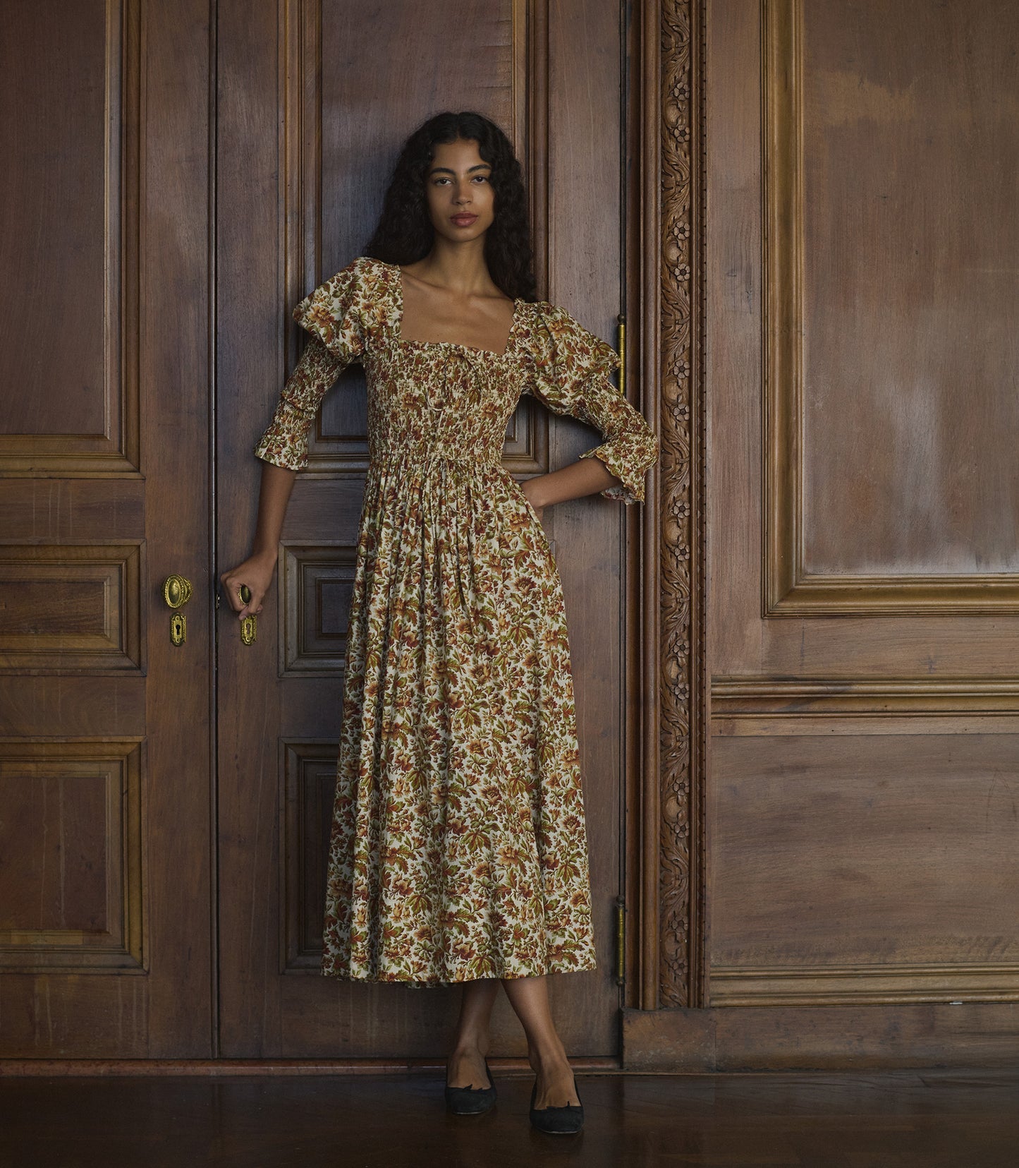 BIJOU DRESS -- IVORY REVE DES JARDINS