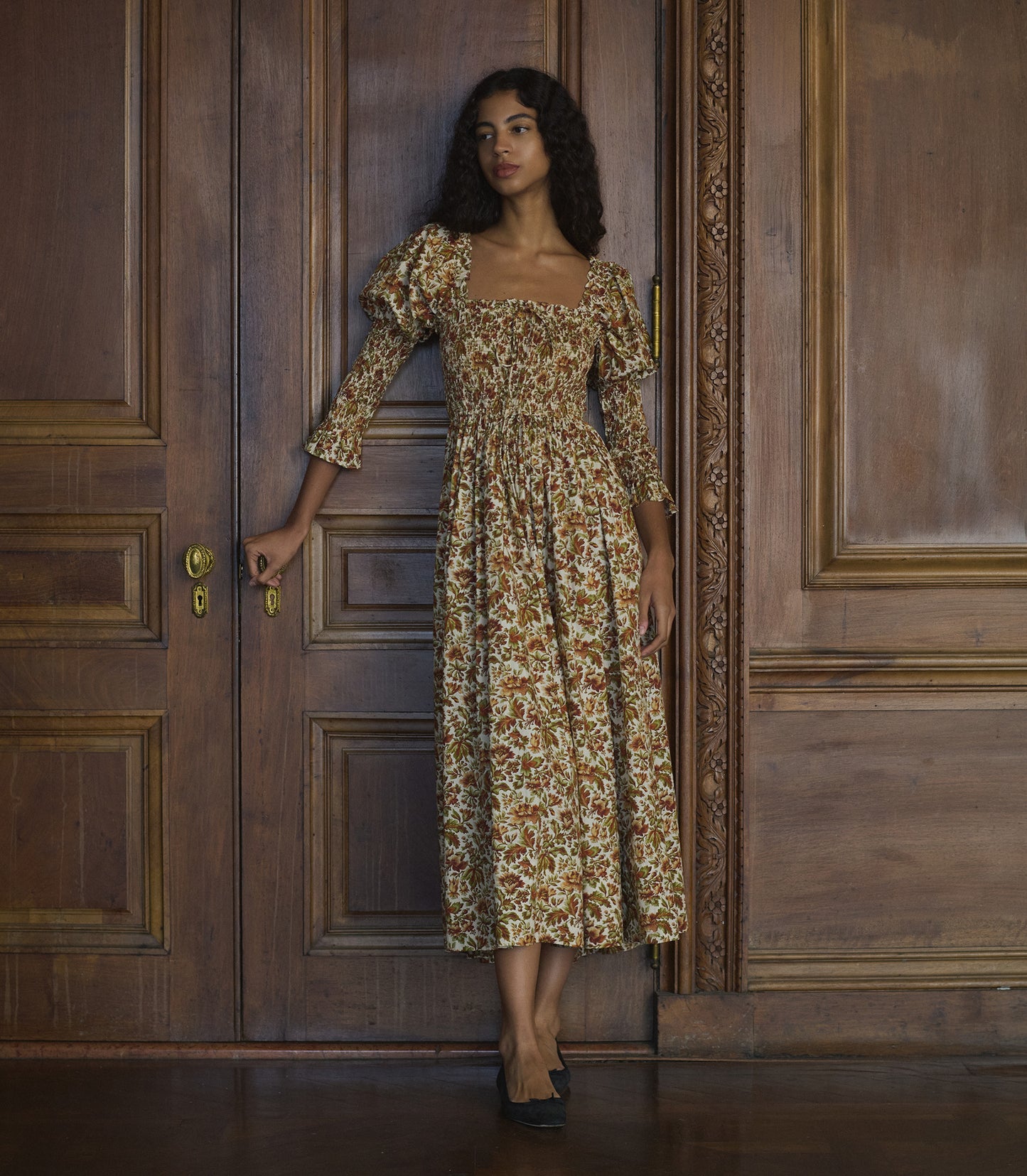 BIJOU DRESS -- IVORY REVE DES JARDINS