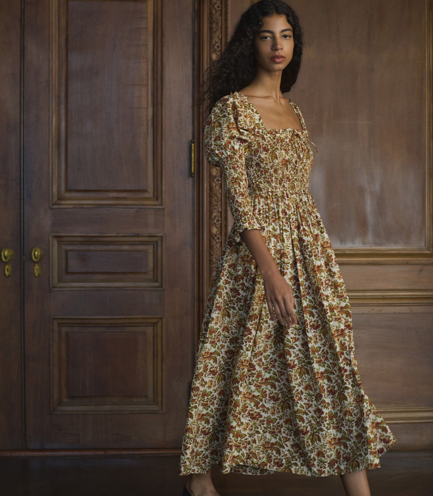 BIJOU DRESS -- IVORY REVE DES JARDINS