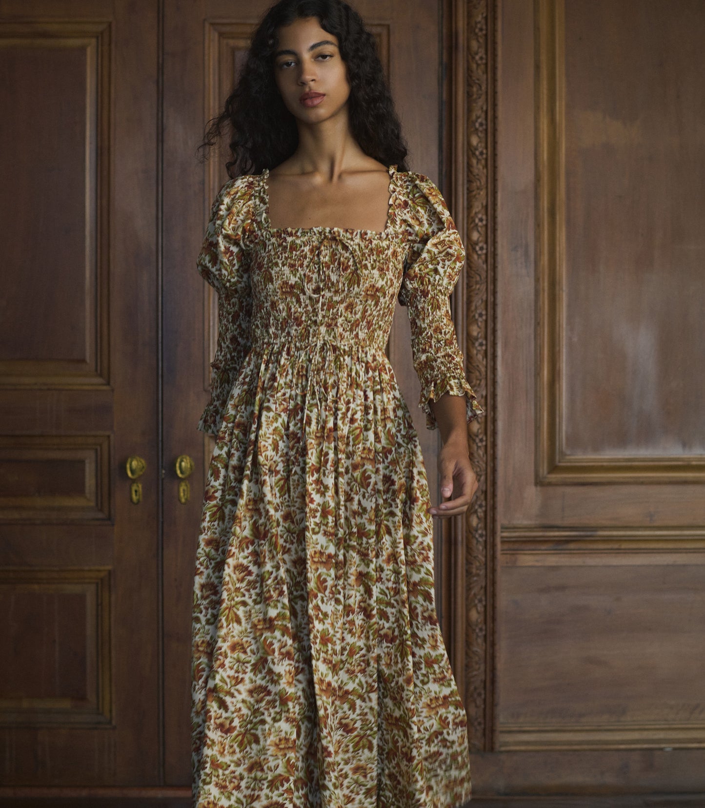 BIJOU DRESS -- IVORY REVE DES JARDINS