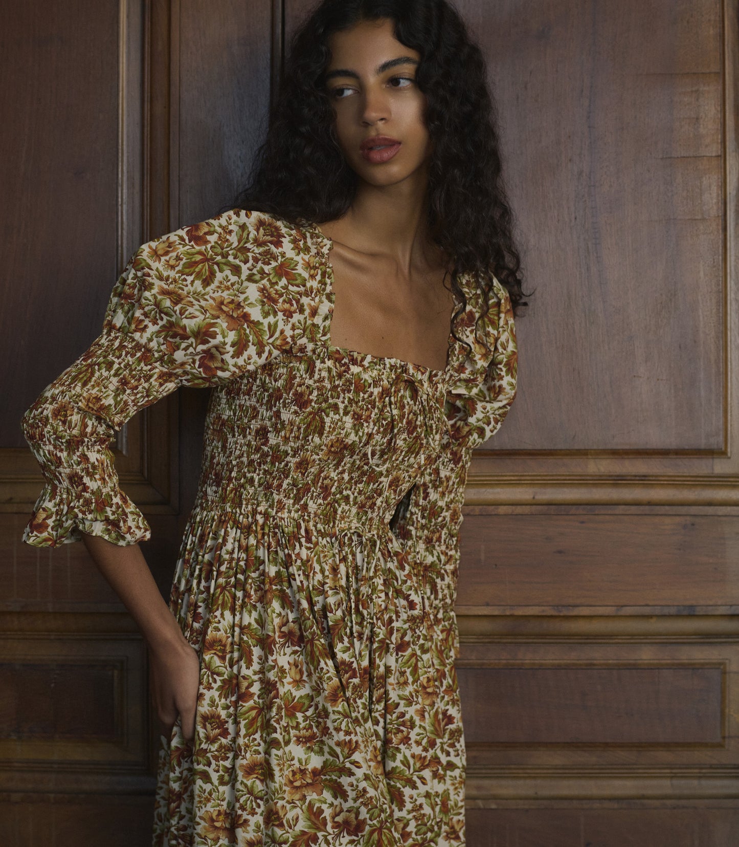 BIJOU DRESS -- IVORY REVE DES JARDINS