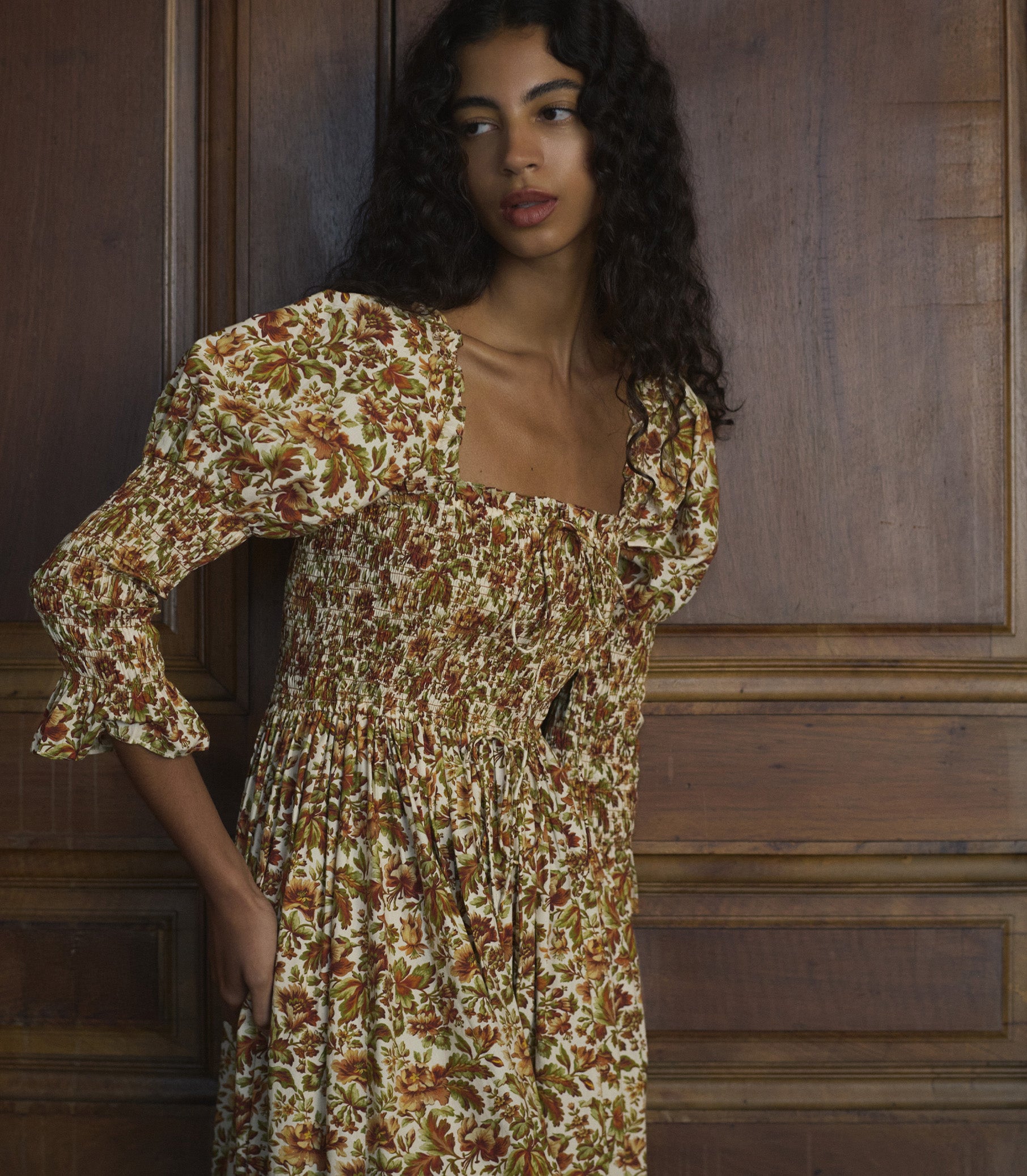 BIJOU DRESS -- IVORY R√äVE DES JARDINS