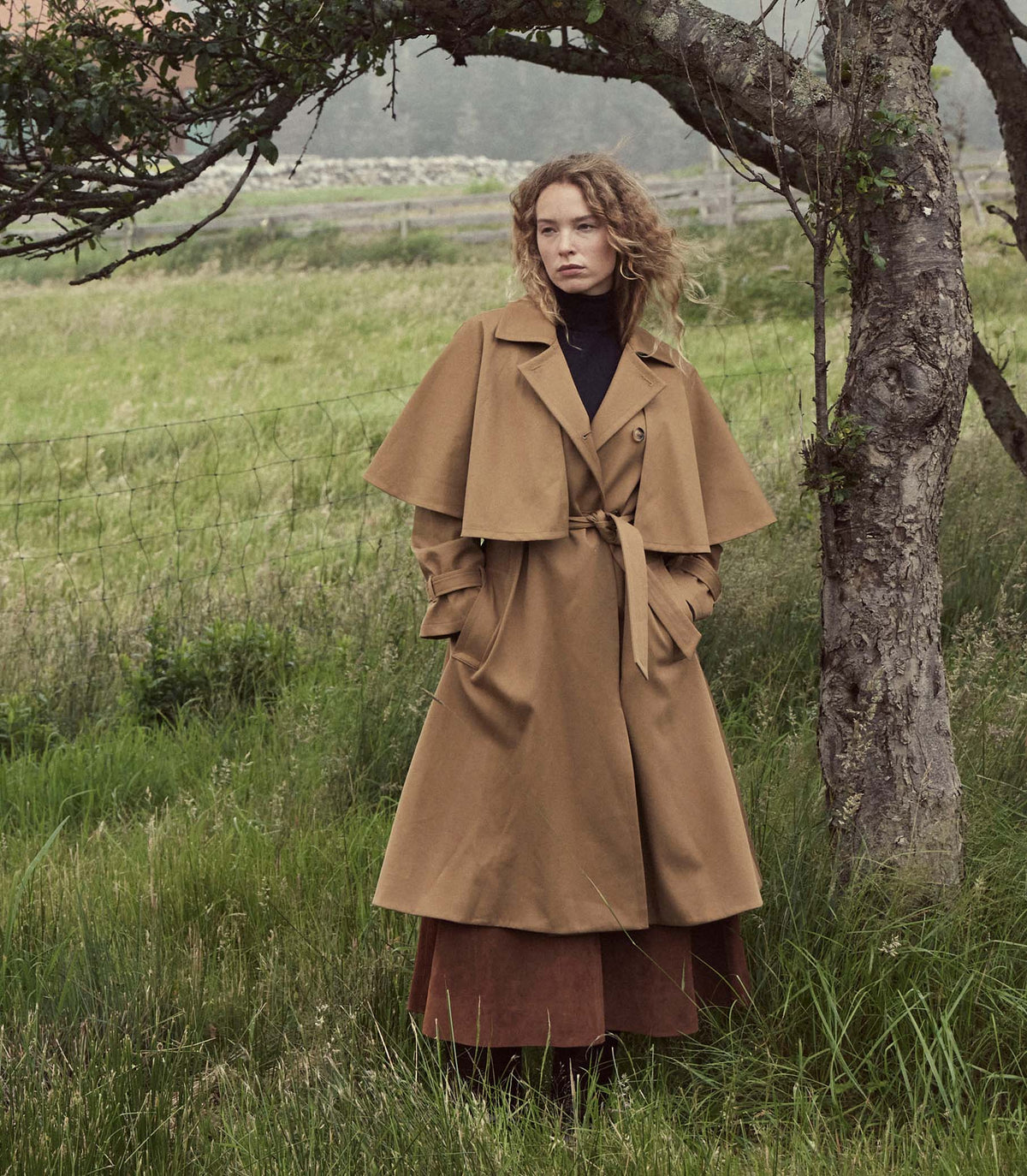HMD -- BOLTON COAT -- CORIANDER view 1
