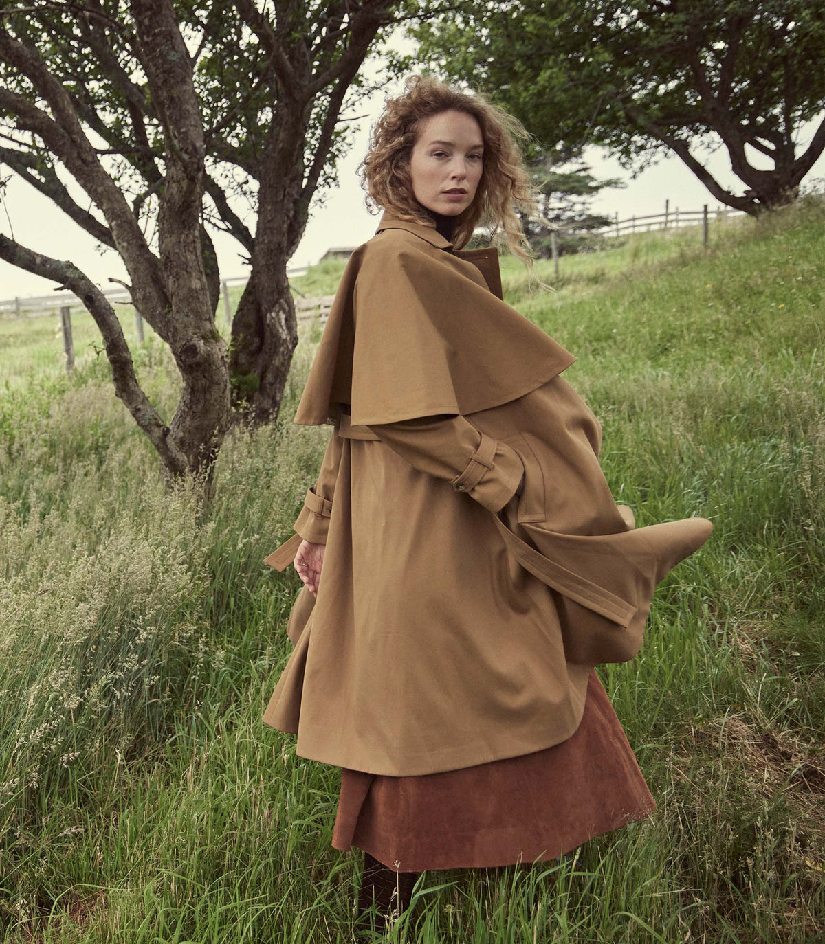 HMD -- BOLTON COAT -- CORIANDER view 3
