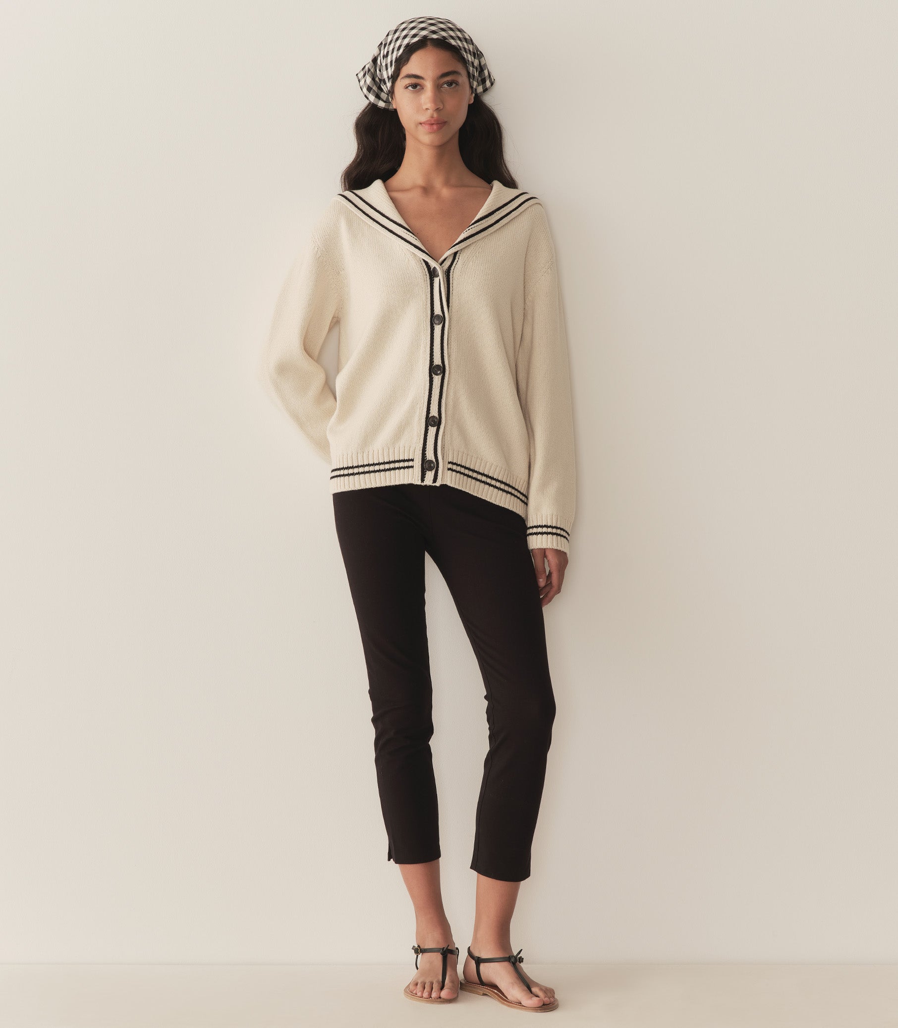 HMD -- BONAVENTURE CARDIGAN -- CRÃ©ME