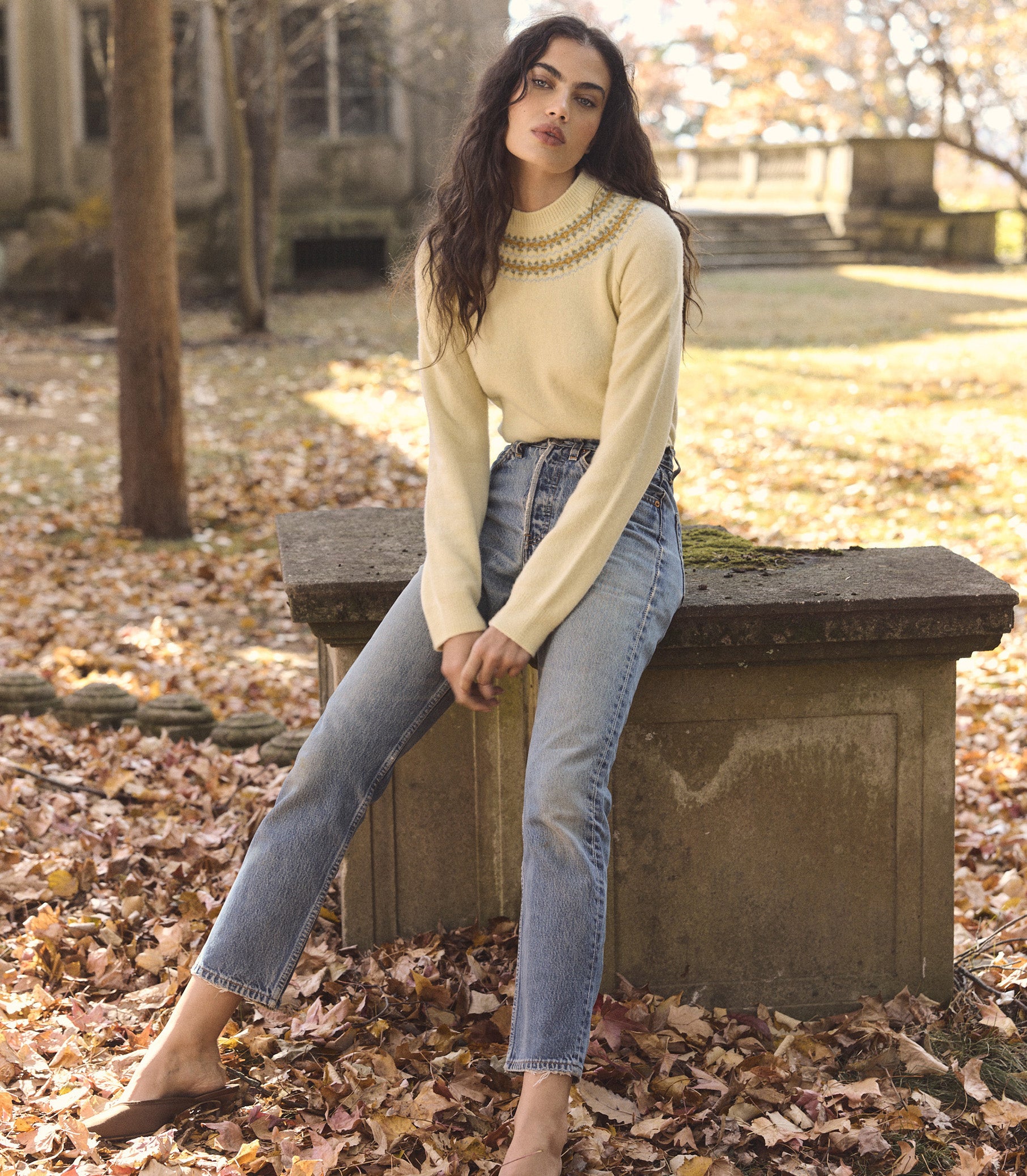 Cosette Cardigan - Ivory | DÔEN