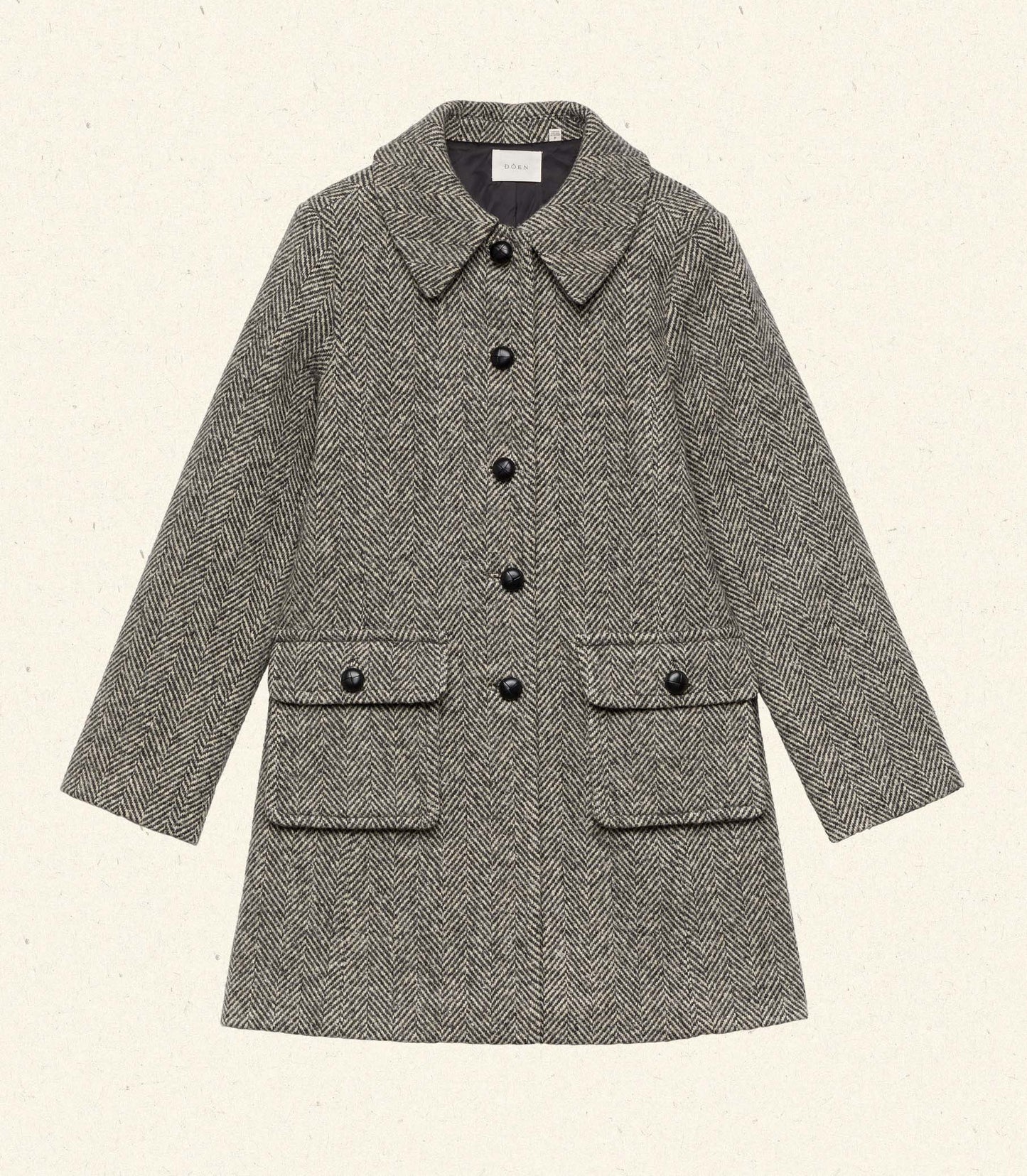 HMD -- BONNAIRE COAT -- HERRINGBONE