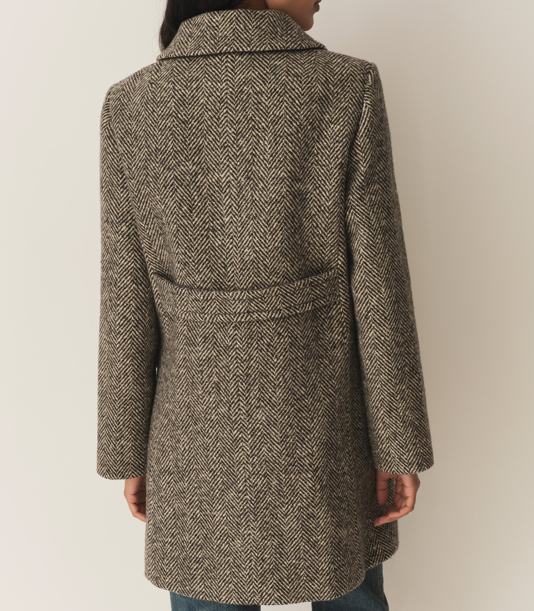 HMD -- BONNAIRE COAT -- HERRINGBONE view 5

