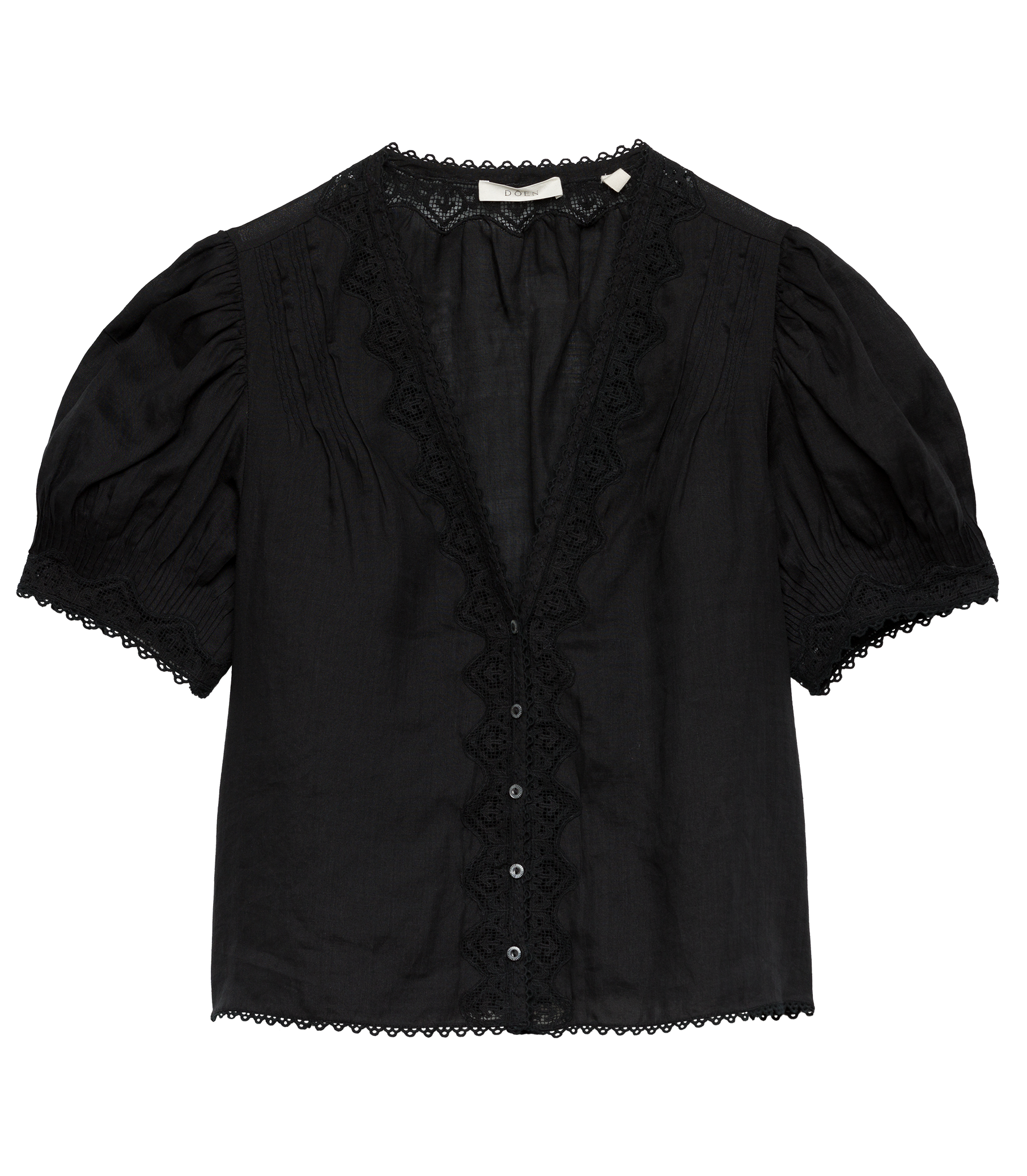 BRIGITTA TOP -- BLACK view 6
