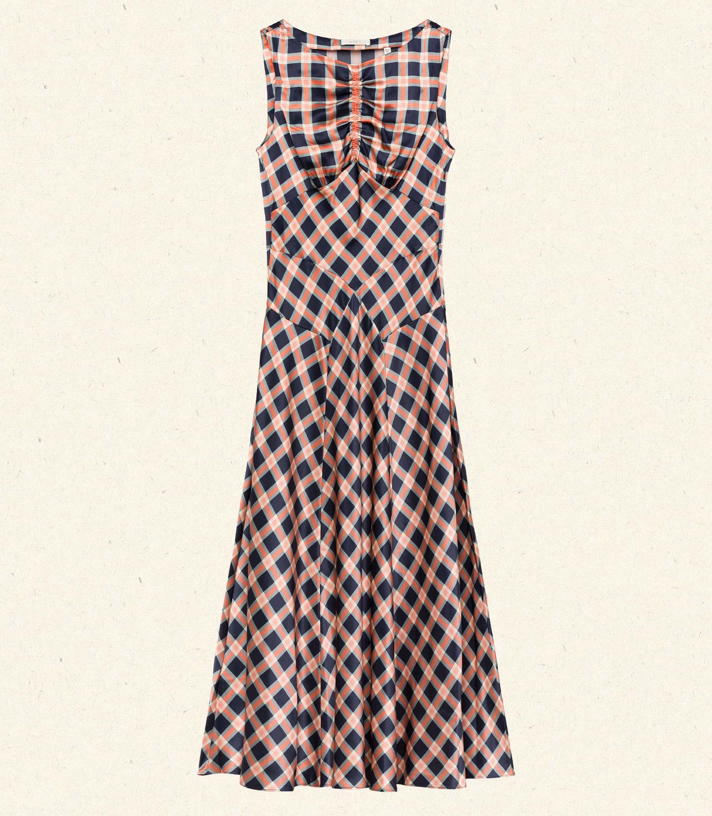 BRUNA DRESS -- GIVERNY PLAID