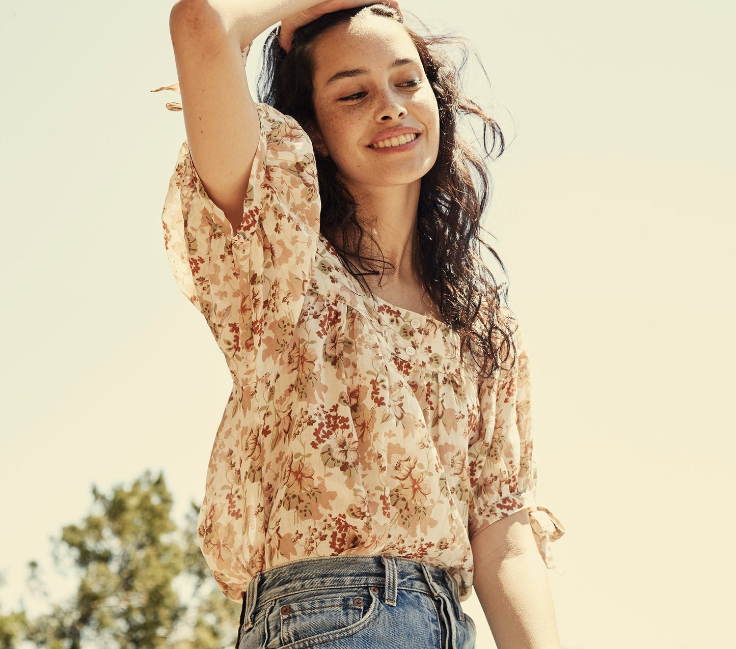 HMD -- BAY TOP -- CANYON FLORAL PRINT