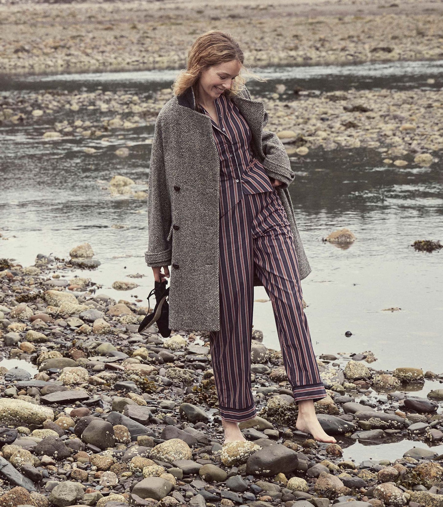 HMD -- CACIA PANT -- HUDSON STRIPE