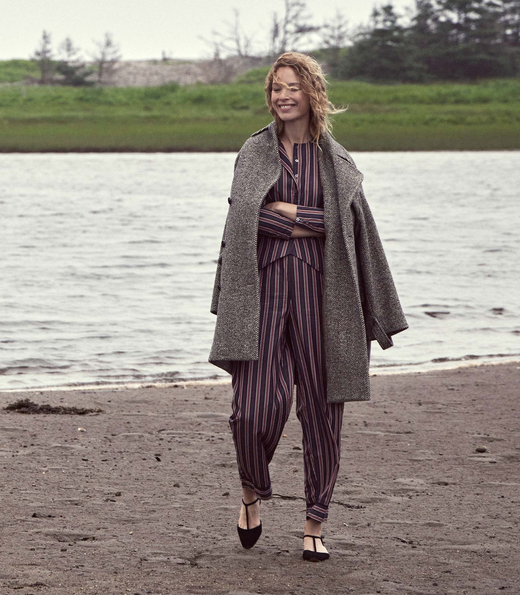 HMD -- CACIA PANT -- HUDSON STRIPE view 5