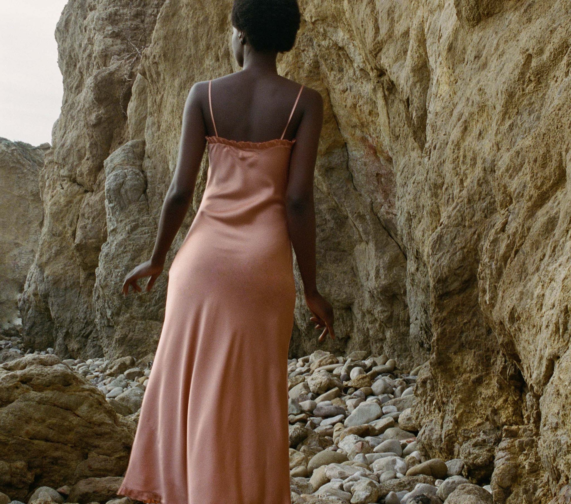 HMD -- CALSI DRESS -- PAPAYA view 6
