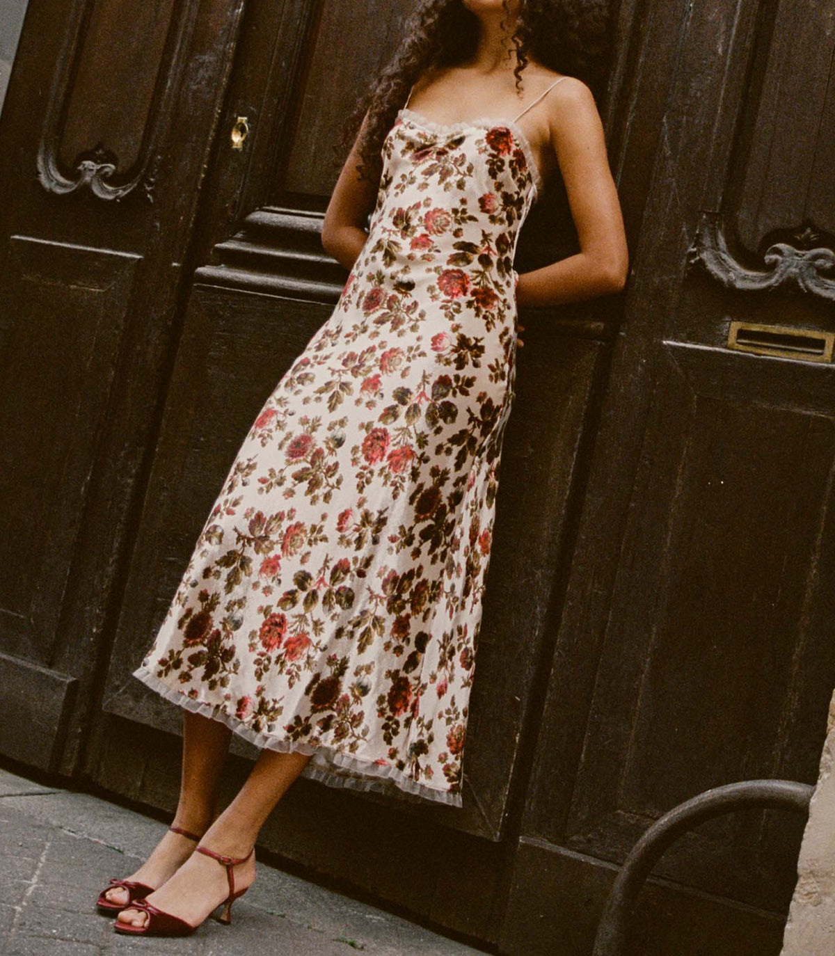 HMD -- CALSI DRESS -- PRIMROSE GARDEN FLORAL