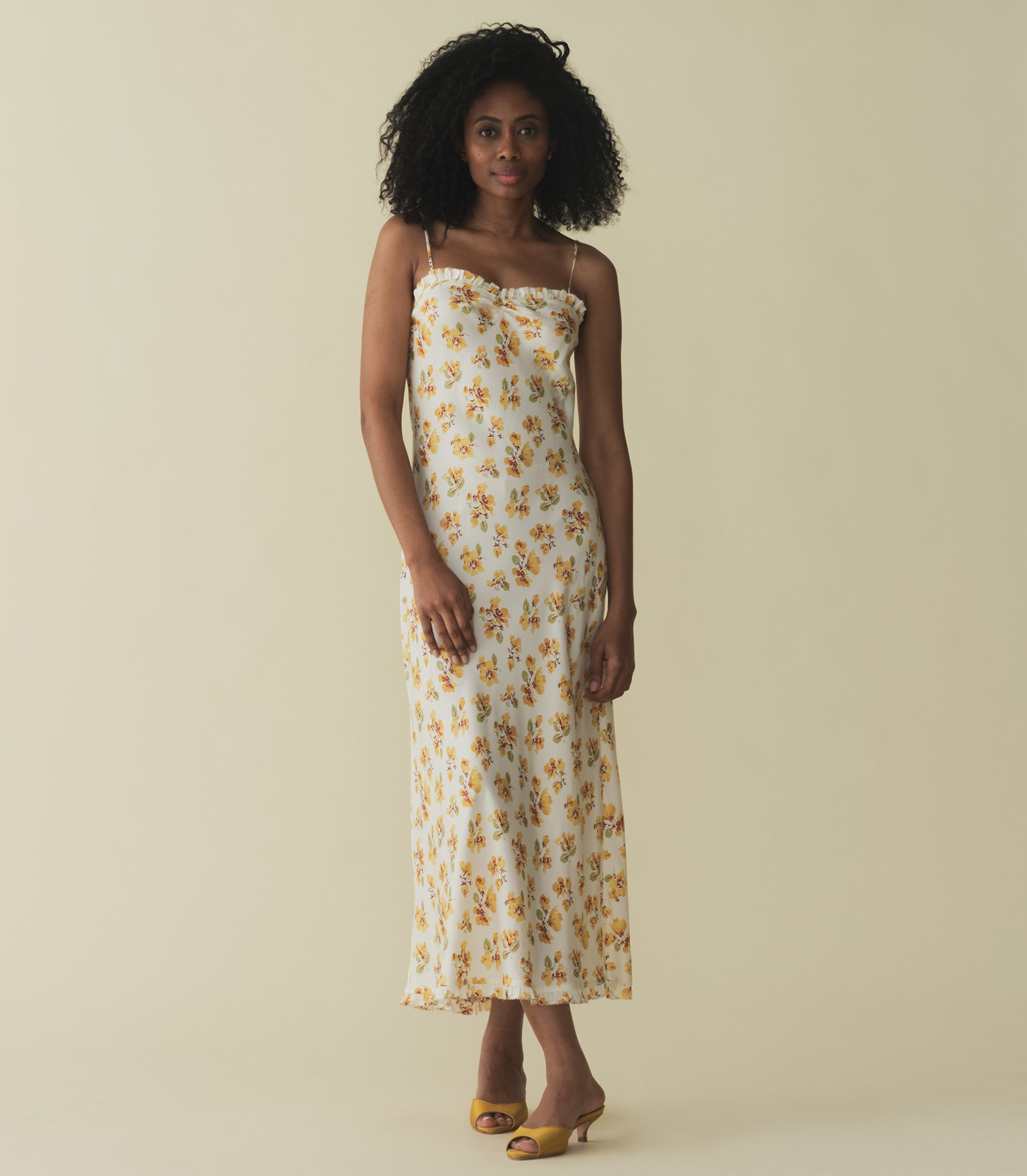 HMD -- CALSI DRESS -- AMBER FROLICKING FLORAL view 1

