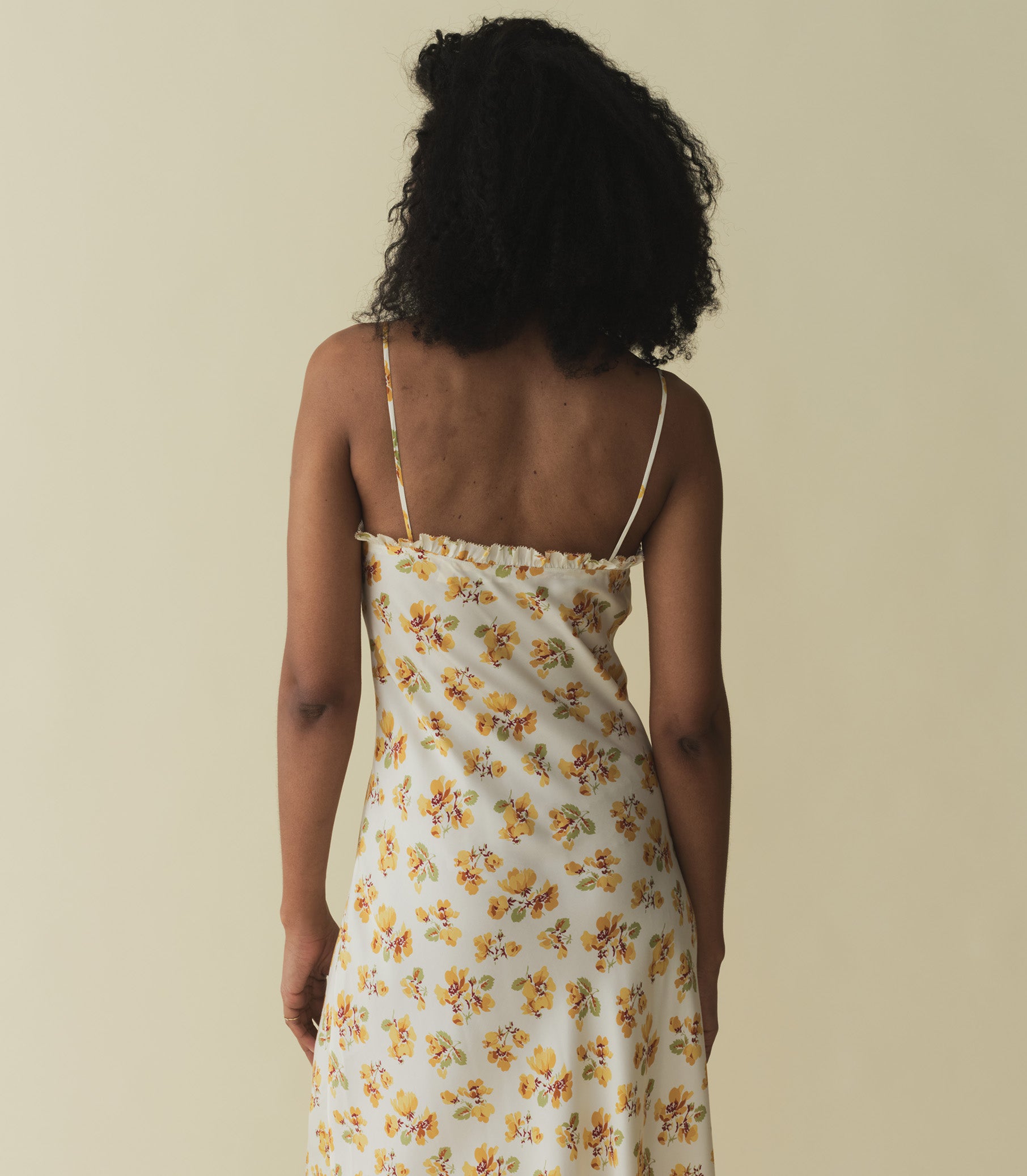 CALSI DRESS -- AMBER FROLICKING FLORAL view 3