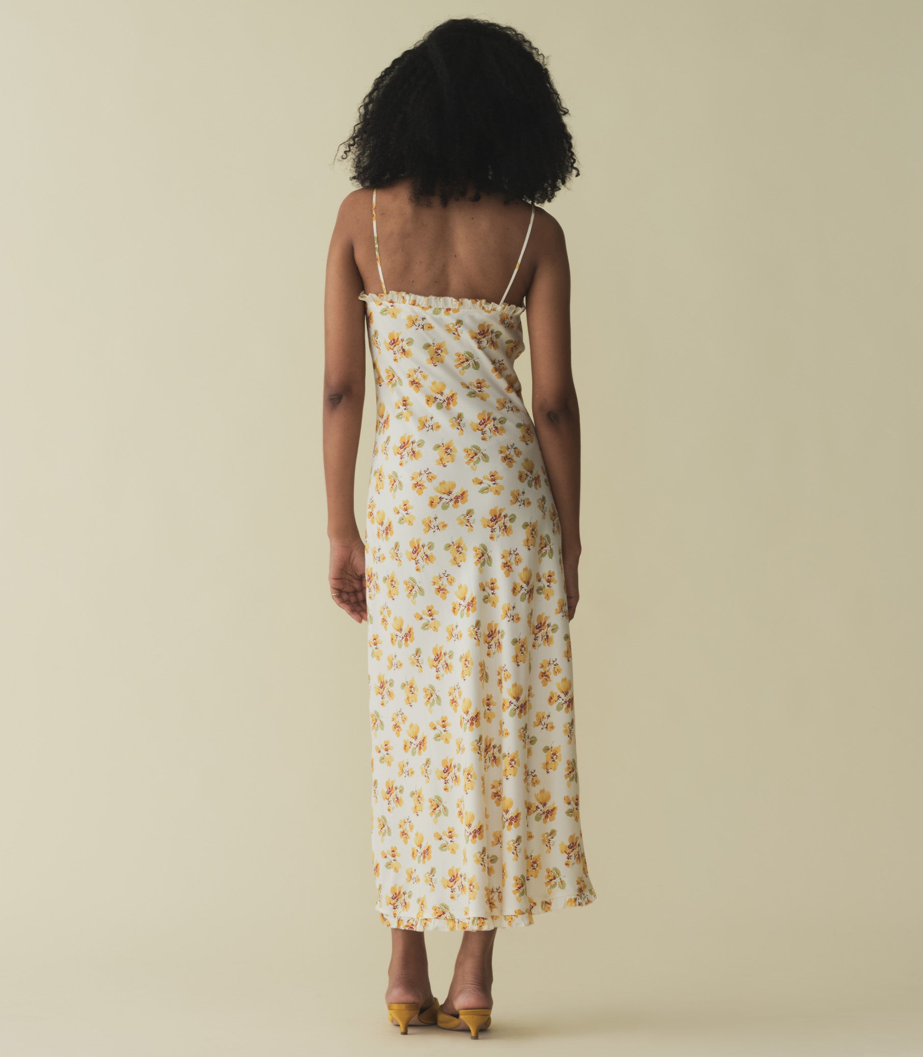 CALSI DRESS -- AMBER FROLICKING FLORAL view 4