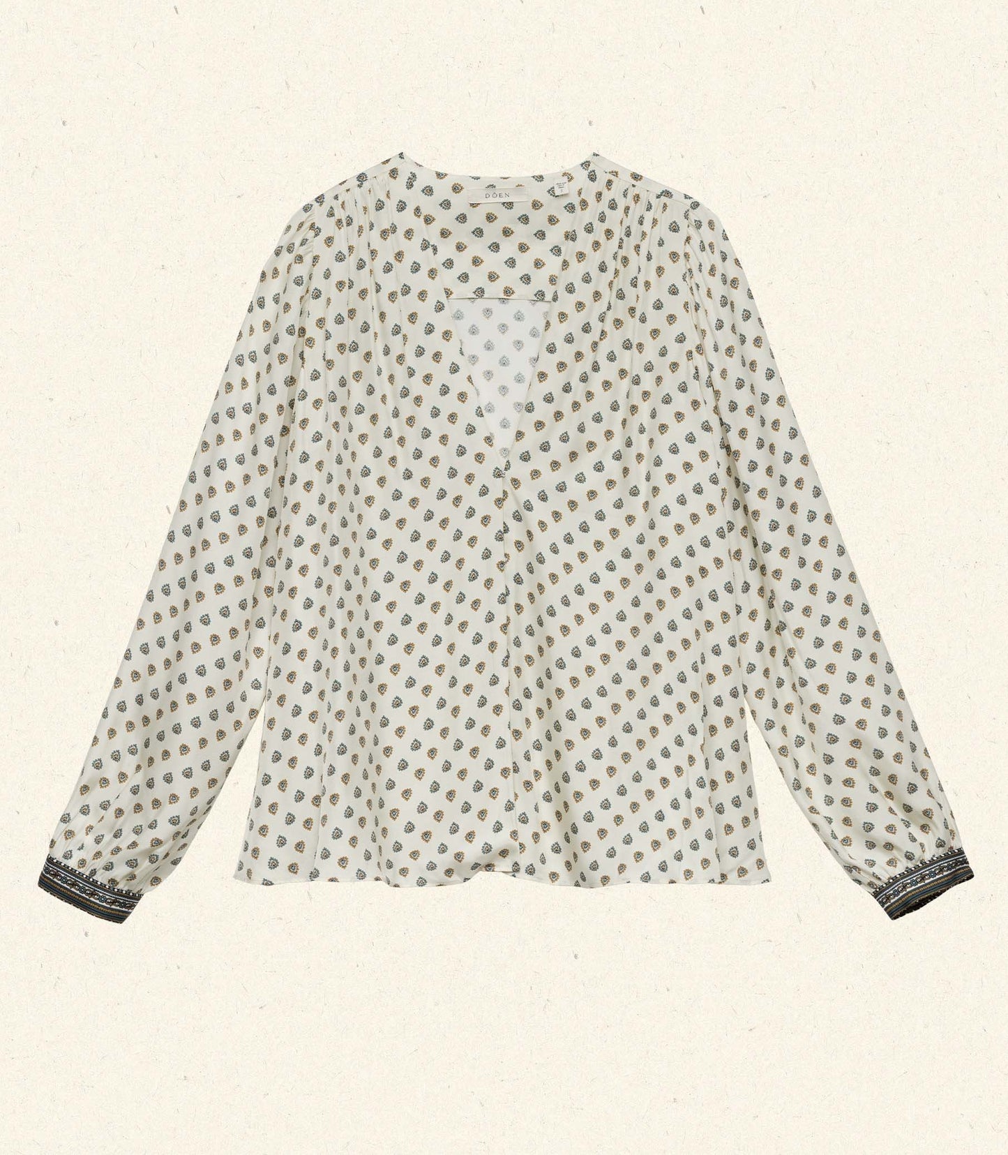 HMD -- CANDACE TOP -- RIVIERA FOULARD