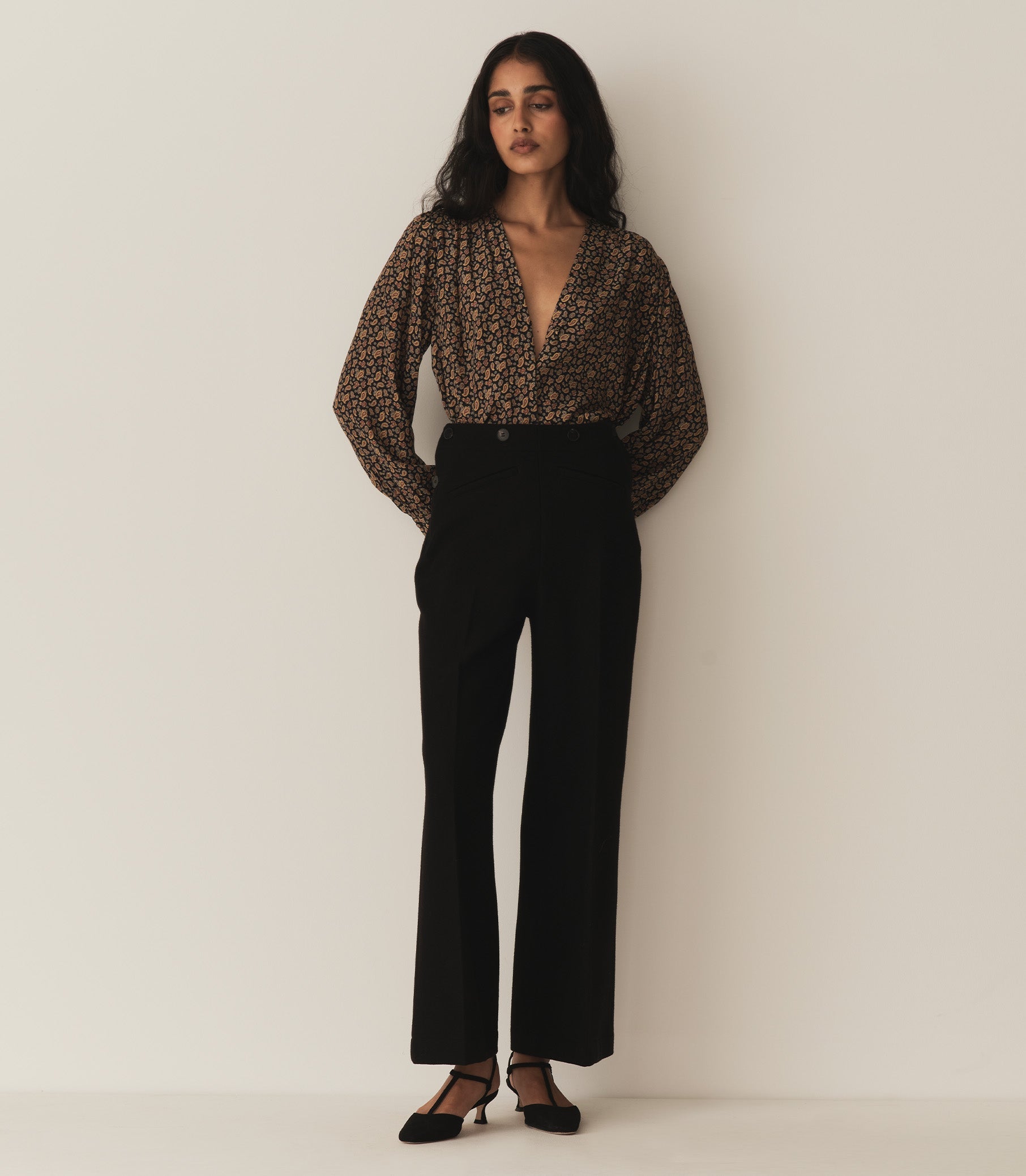 HMD -- CANDACE TOP -- VILLETTE PAISLEY view 4