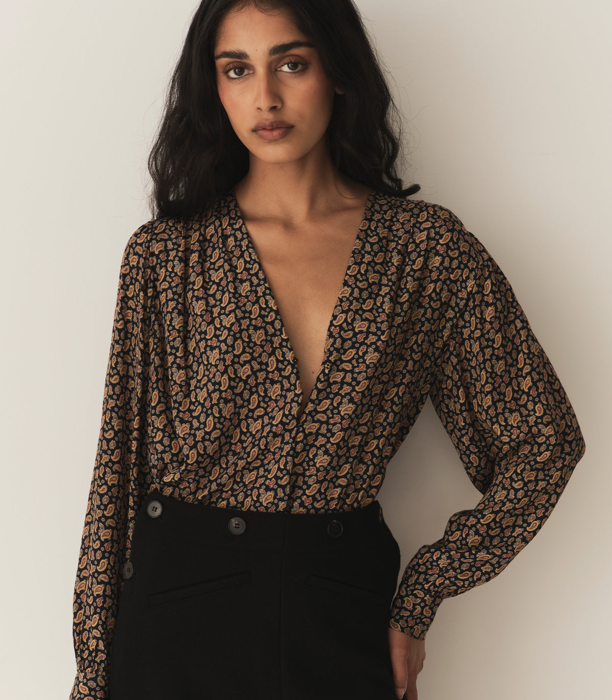 HMD -- CANDACE TOP -- VILLETTE PAISLEY view 5
