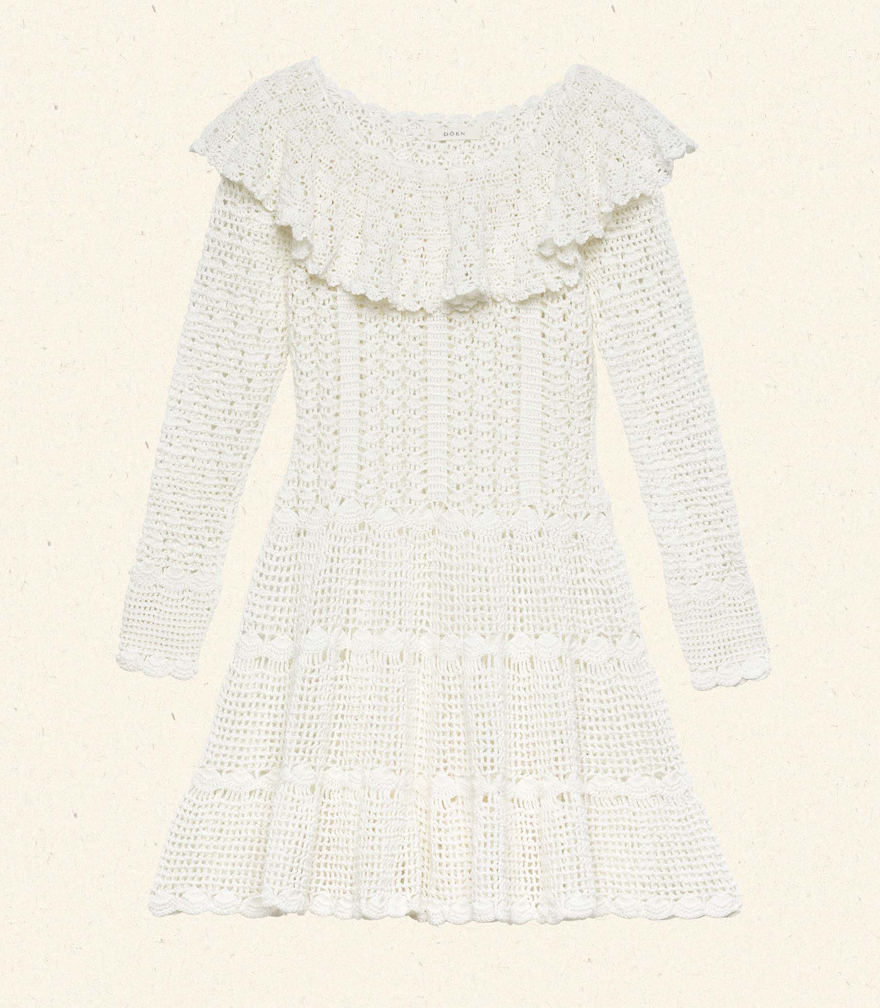 CAPUCINE DRESS -- PEARL view 6