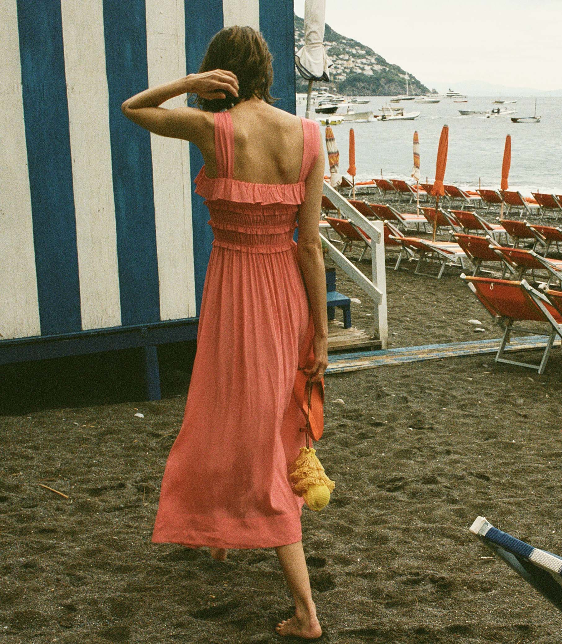 HMD -- CAROLYNN DRESS -- CORAL ROSE view 5
