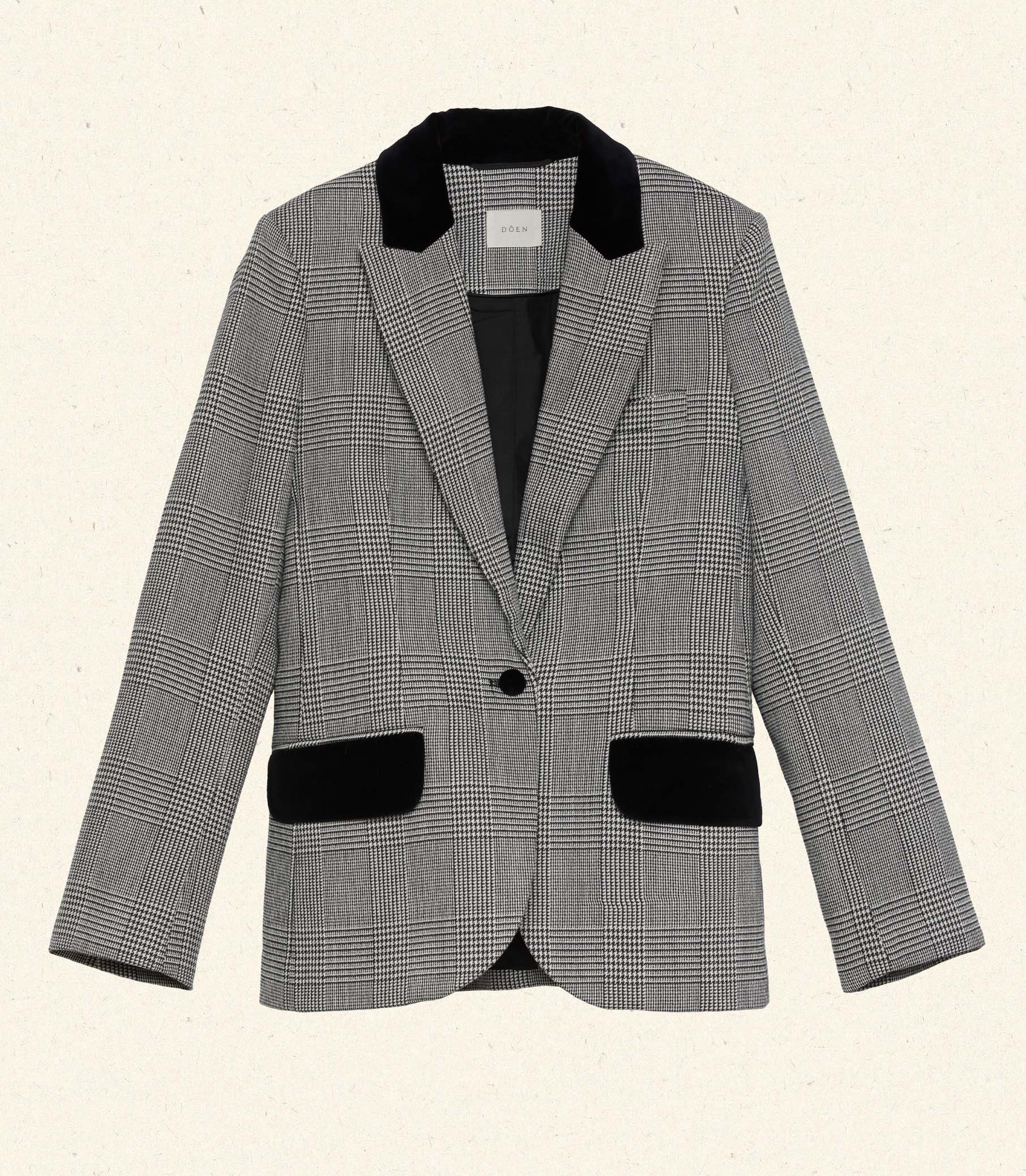 HMD -- CASPER BLAZER -- WAINWRIGHT HOUNDSTOOTH CHECK view 5
