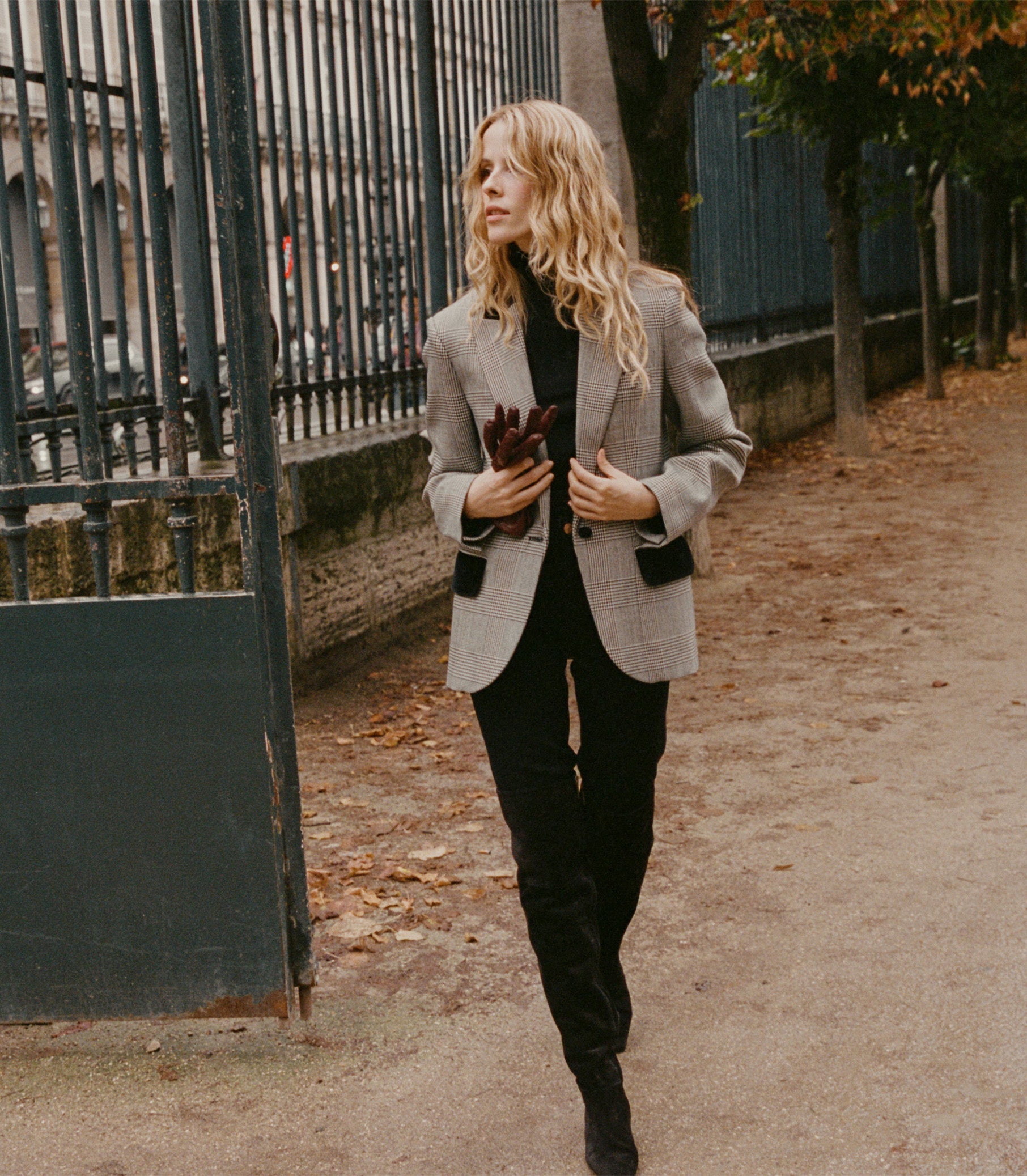 CASPER BLAZER -- WAINWRIGHT HOUNDSTOOTH CHECK view 2