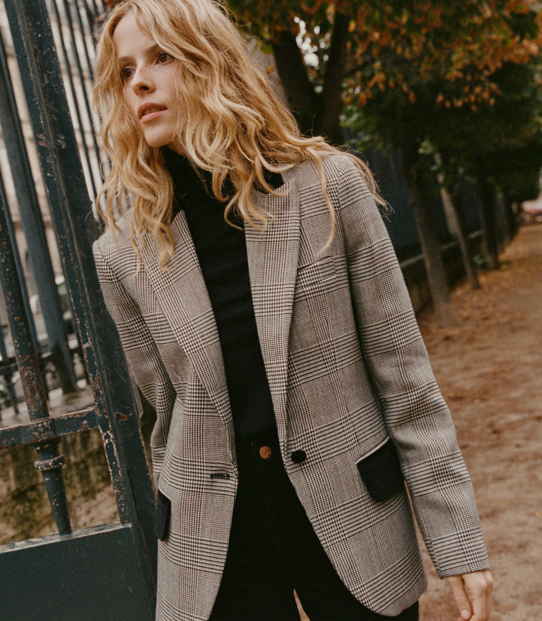 CASPER BLAZER -- WAINWRIGHT HOUNDSTOOTH CHECK view 1