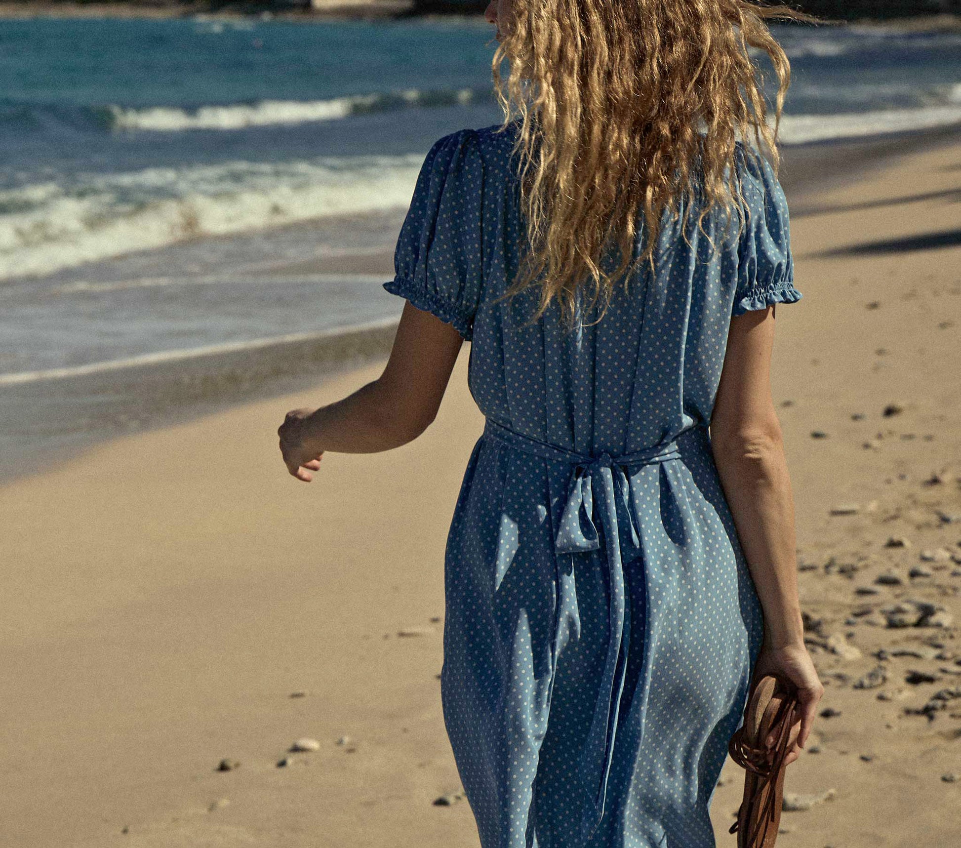 HMD -- CASTALIA DRESS -- MARINA DOT view 3
