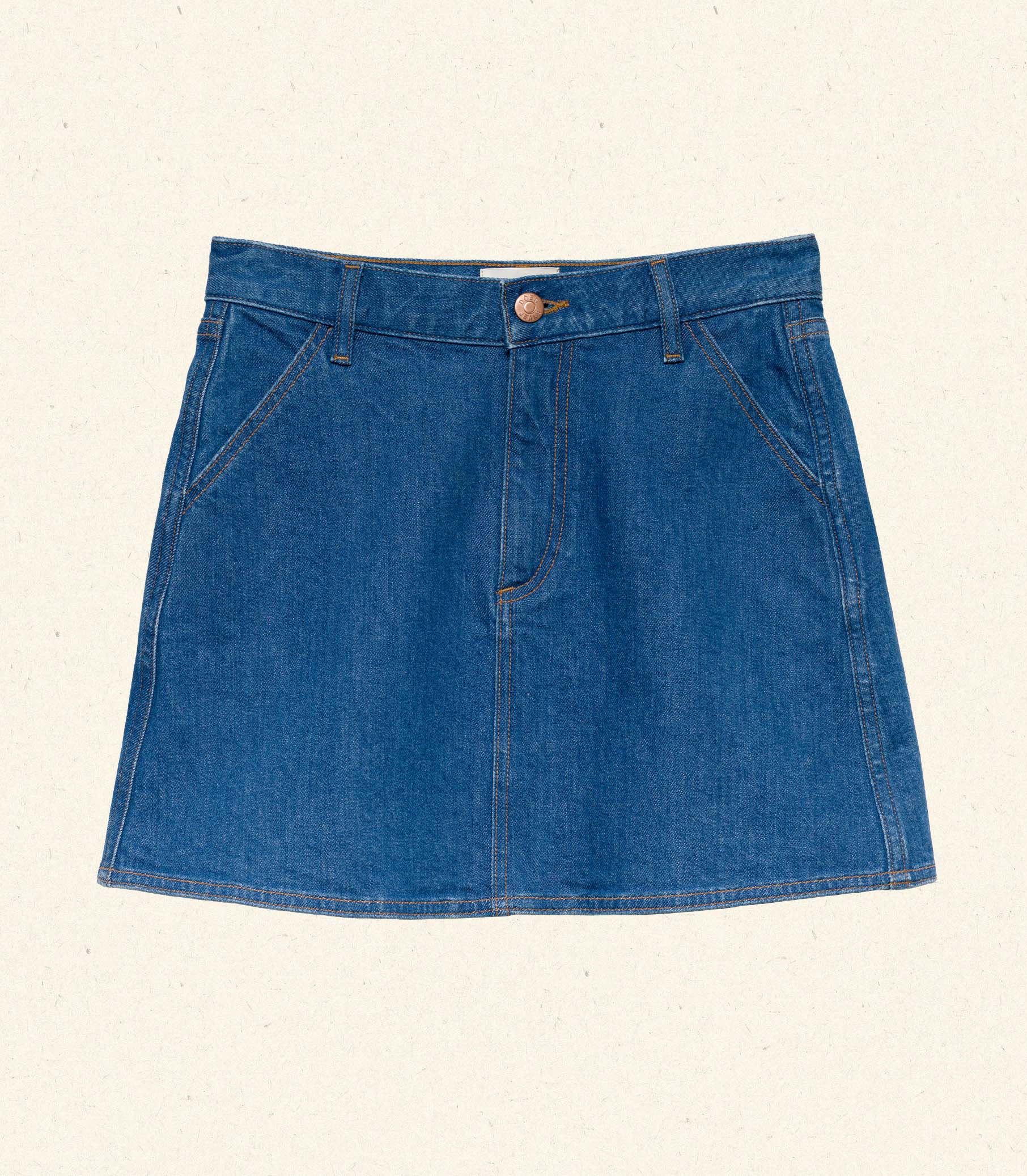 CECILIE SKIRT -- AVIGNON WASH view 6