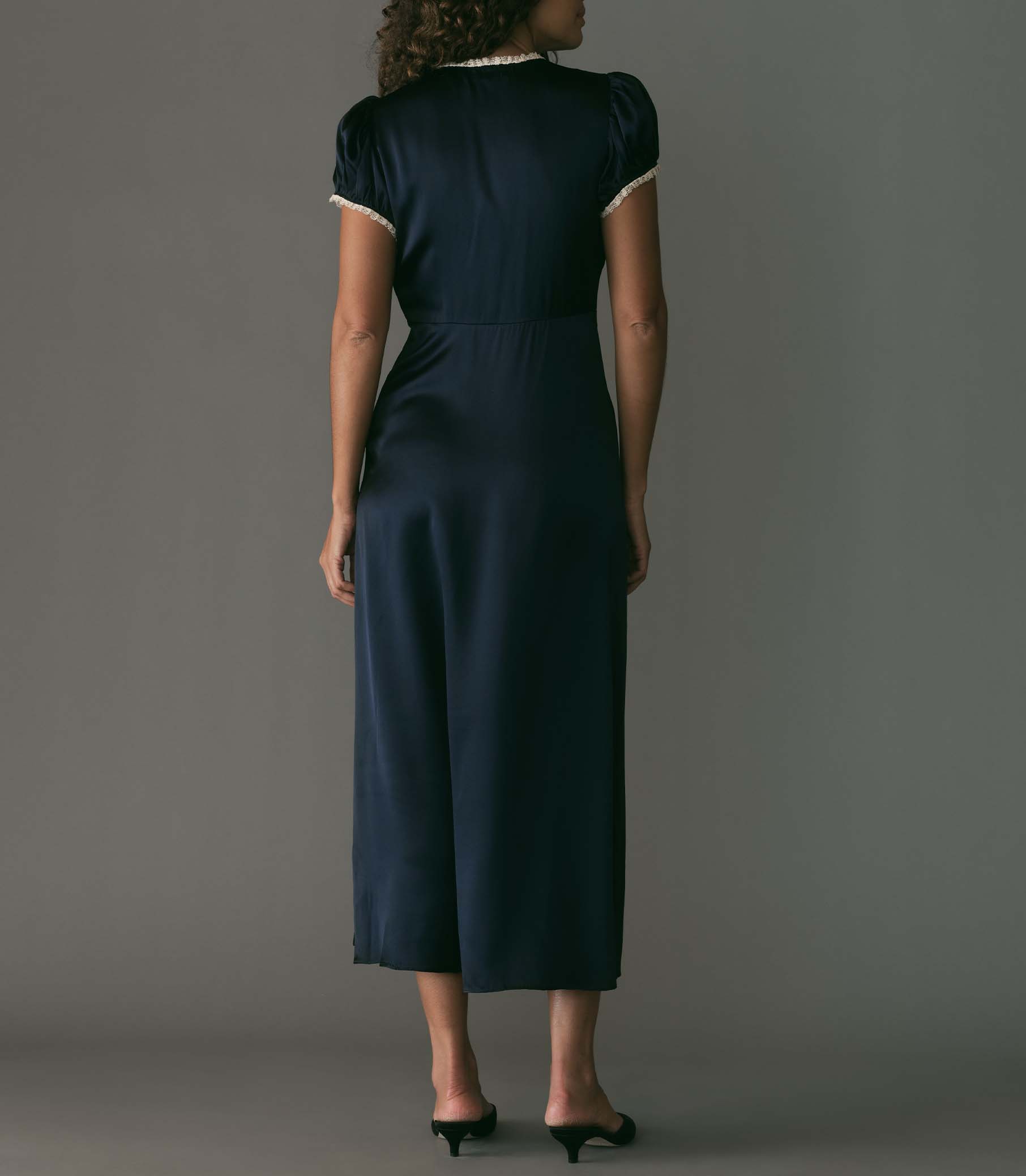 HMD -- CERELIA DRESS -- DEEP NAVY view 4
