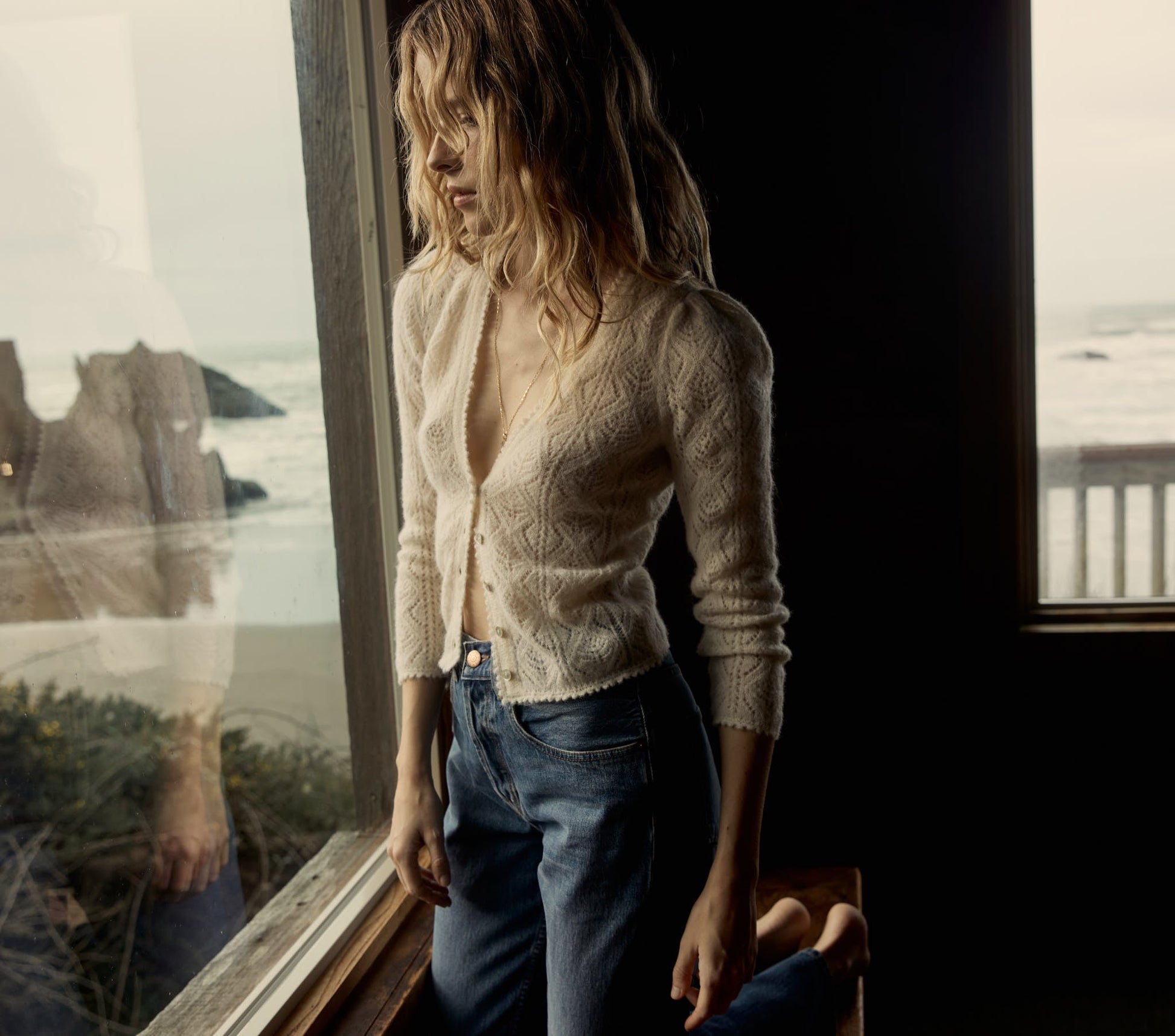 HMD -- CHANDEL CARDIGAN -- JASMINE FLOWER view 6