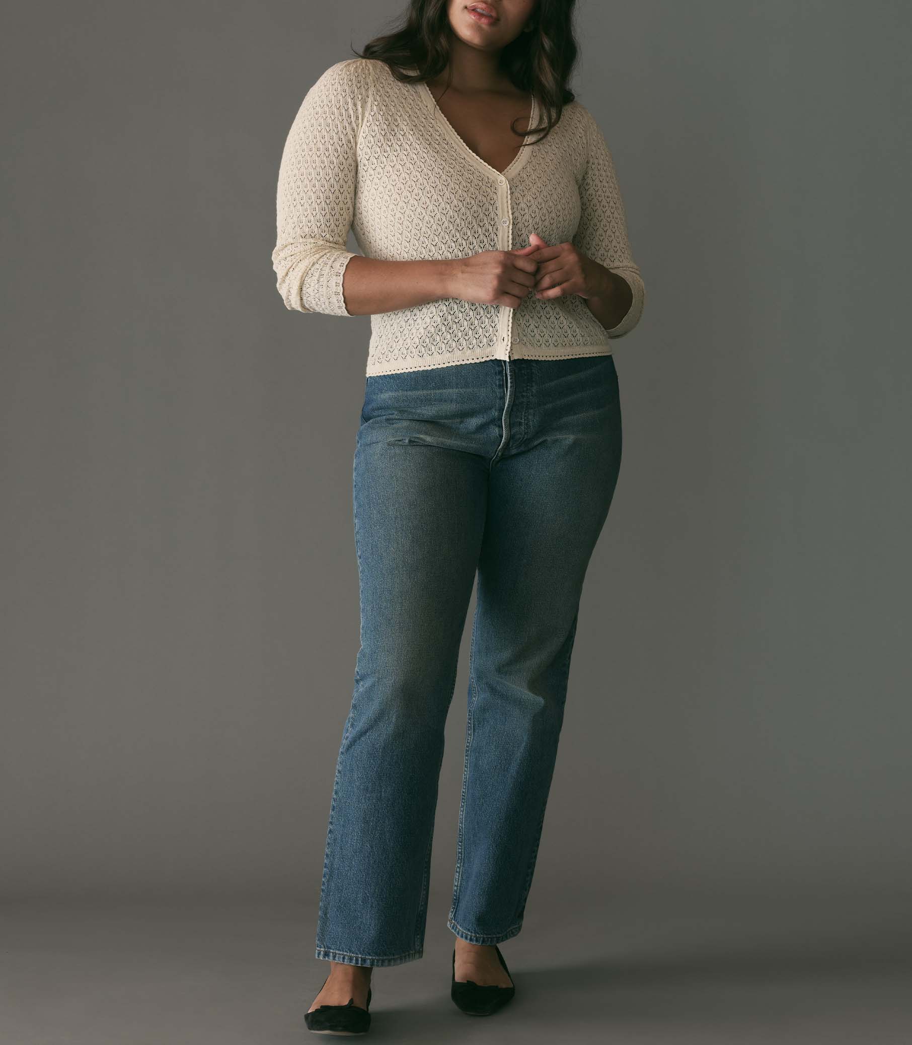 HMD -- CHANDEL CARDIGAN -- IVORY view 5
