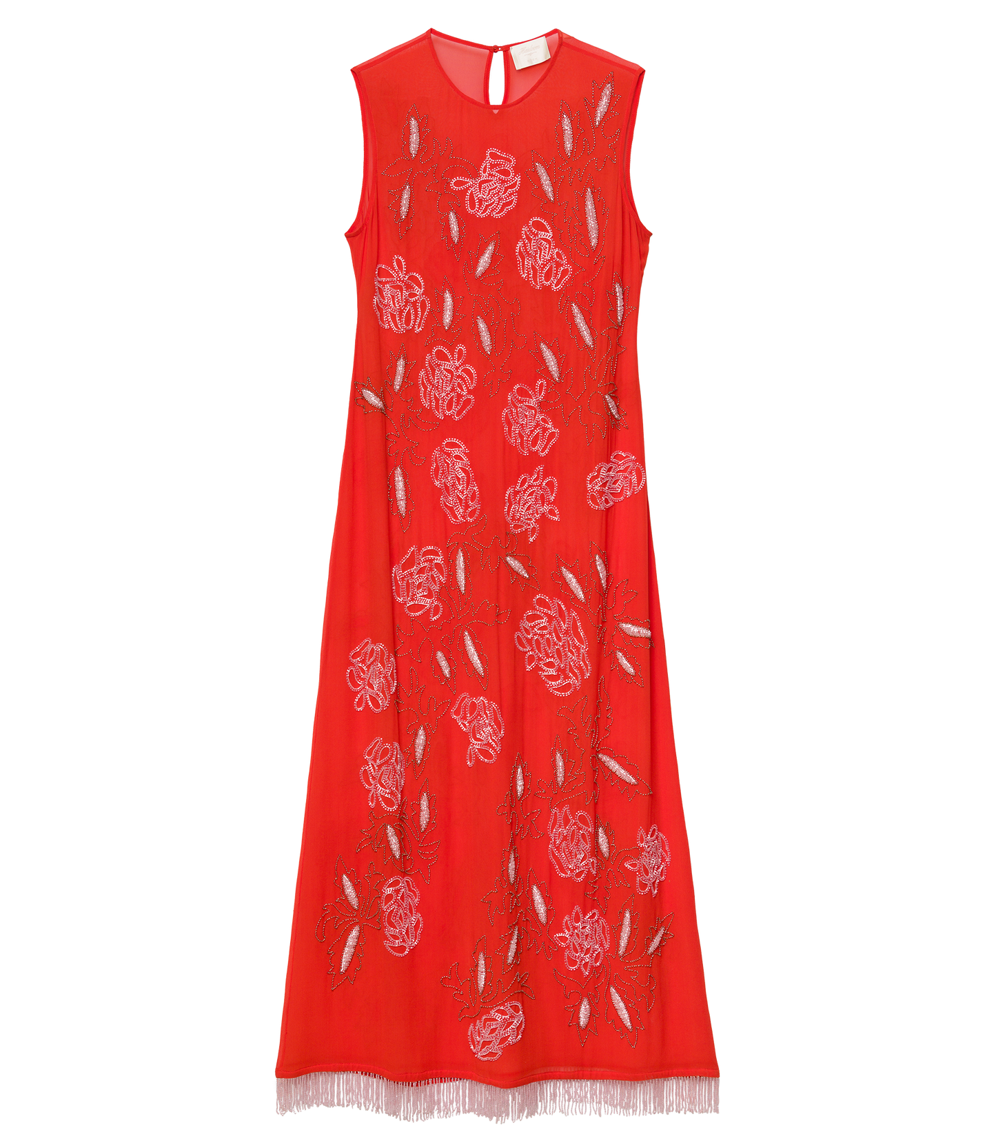 CHANDRA DRESS -- ORANGE CITRINE