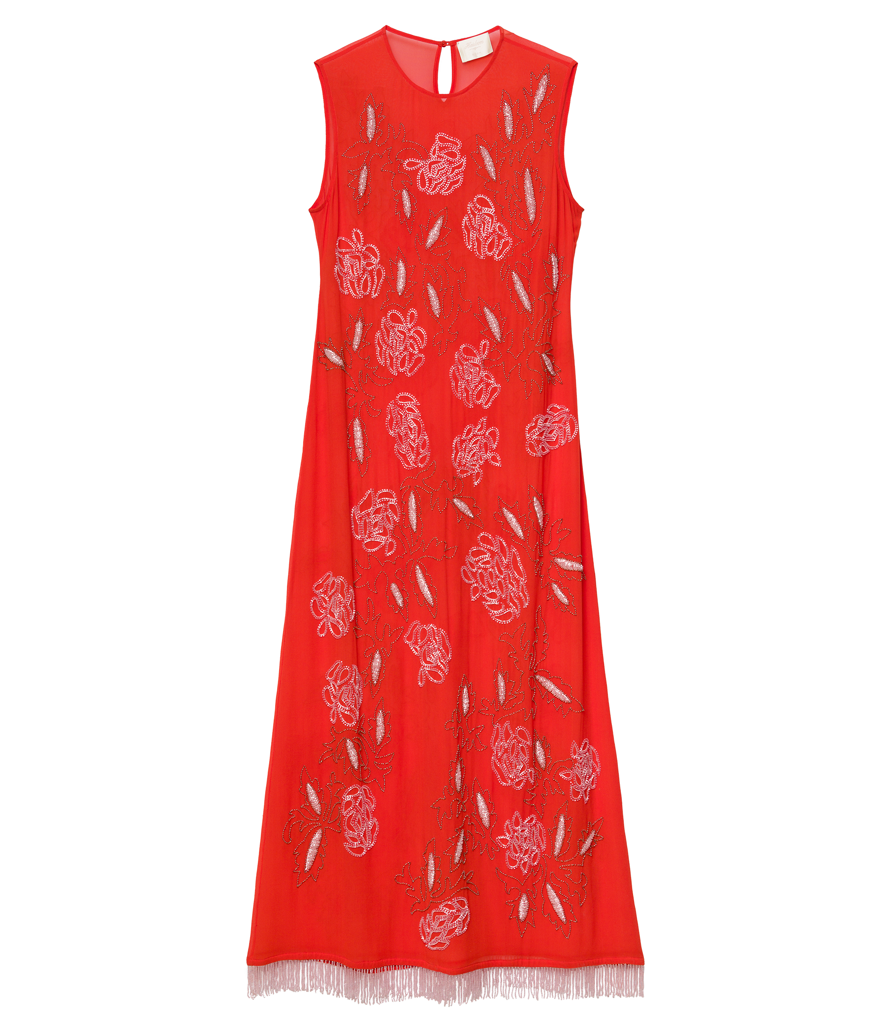Chandra Dress - Orange Citrine
