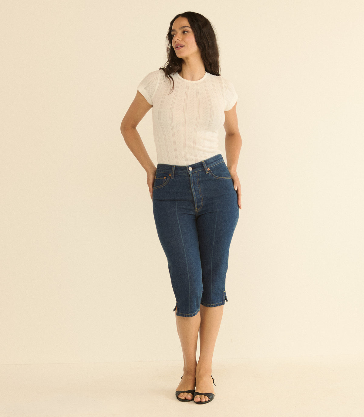 CHANTAL CAPRI -- CAVALAIRE DARK WASH