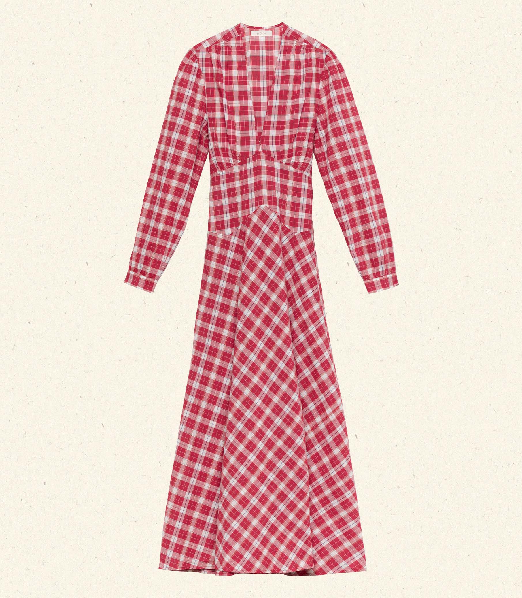 CHARLESTON DRESS -- ALSACE PLAID view 7