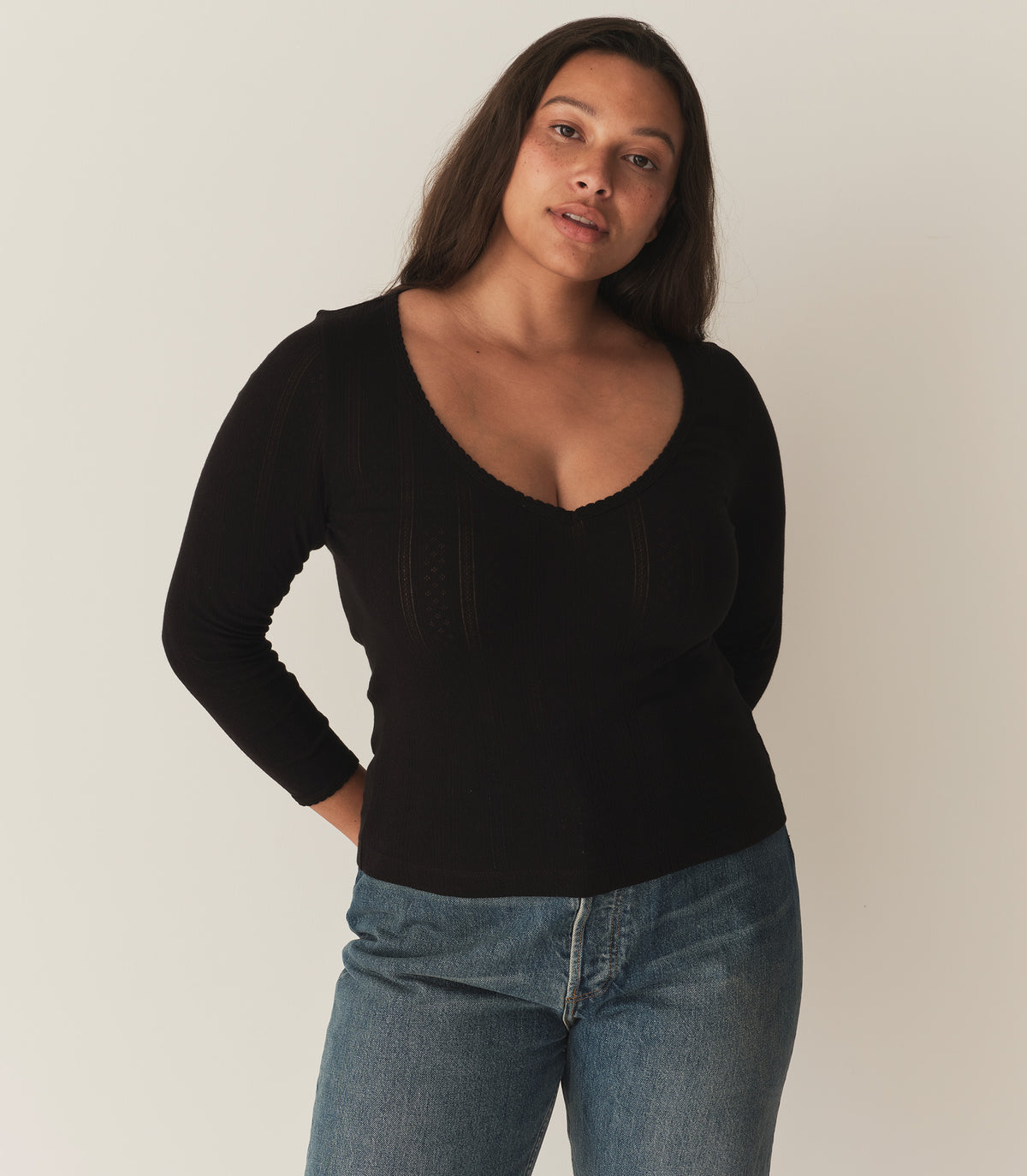 HMD -- CILLA TEE -- BLACK view 1
