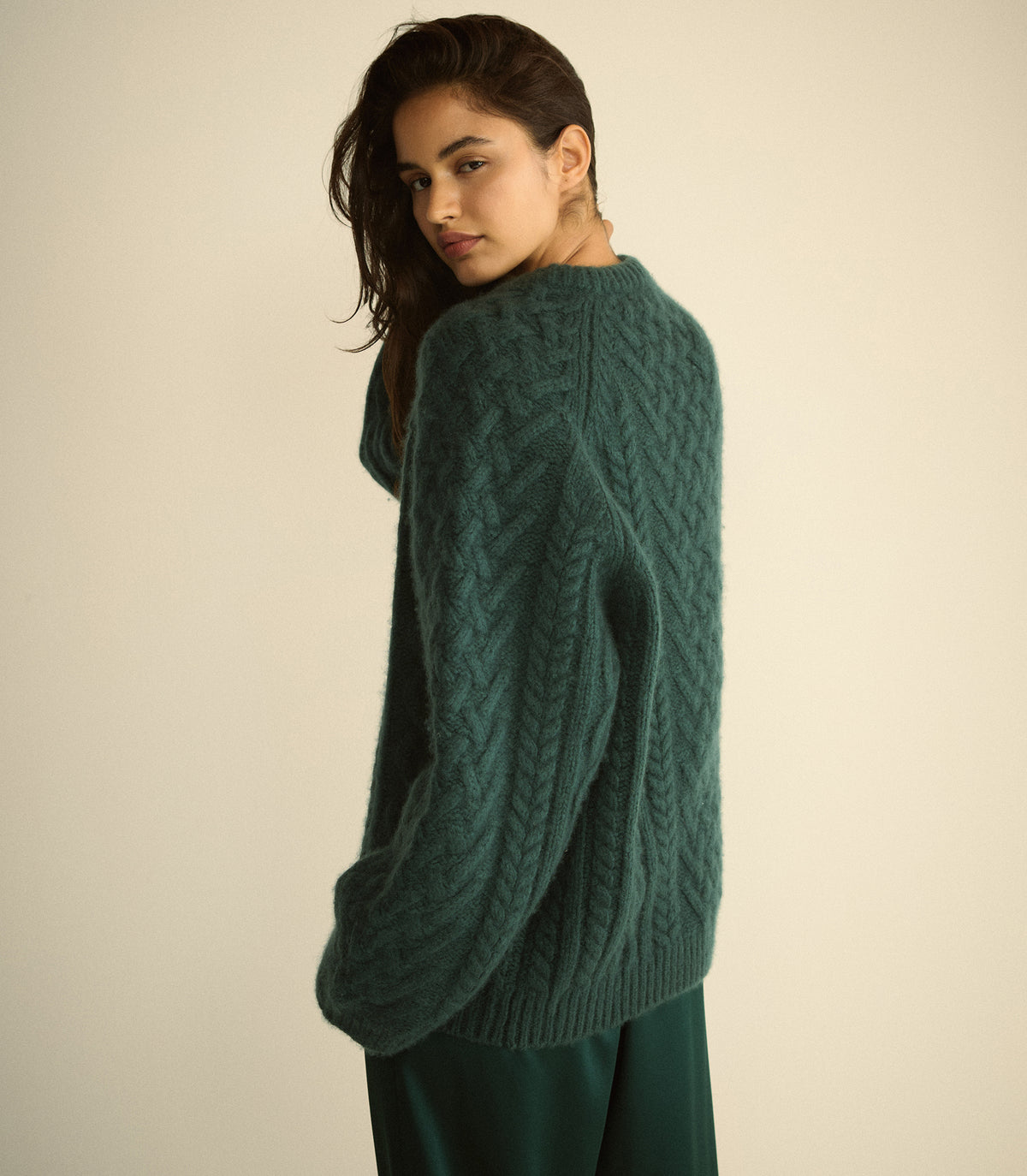 CLARENDON SWEATER -- SEA CLIFF view 5
